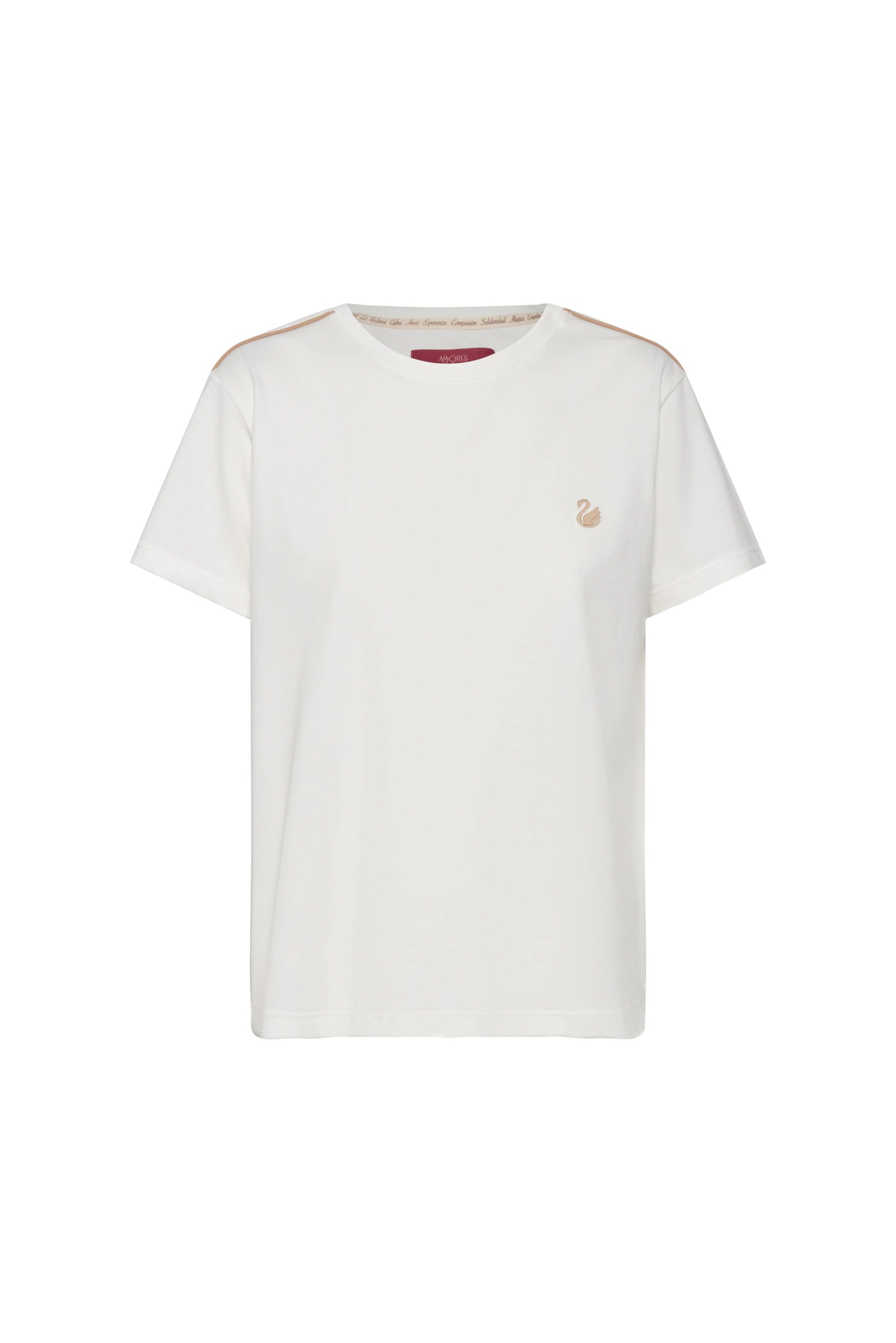 T-SHIRT MINT IVORY/BEIGE - imagen 1