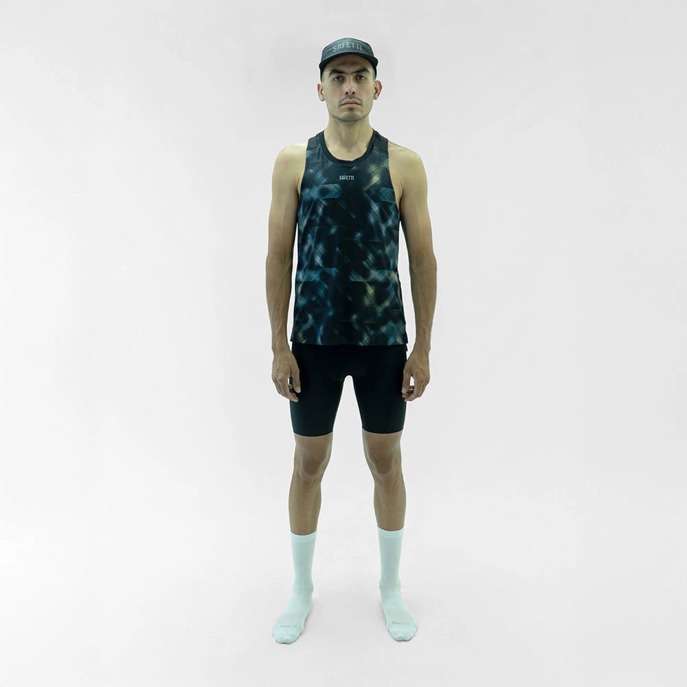 CAMISETA  RUNNING MANGA SISA STROBE NEGRO PARA HOMBRE - imagen 1