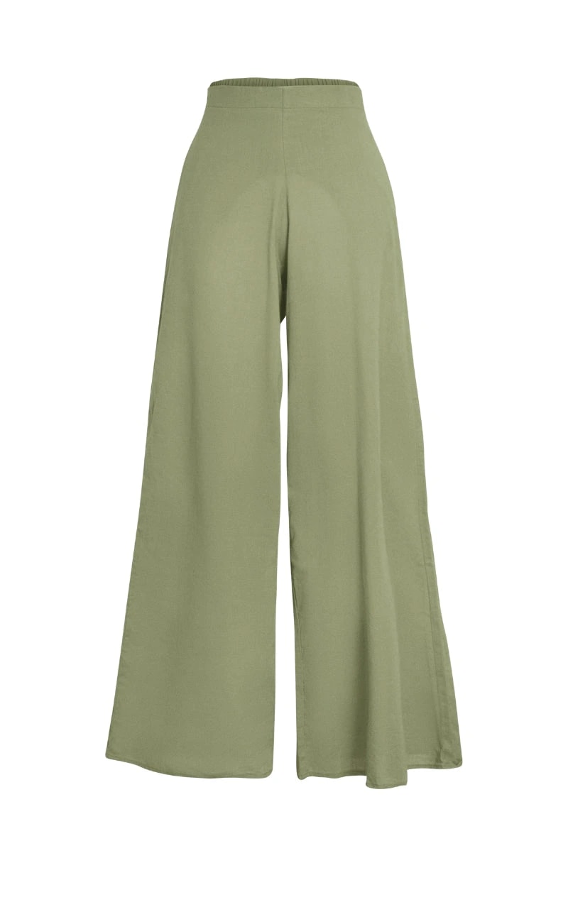 PANTALÓN CORA VERDE MILITAR - imagen 1