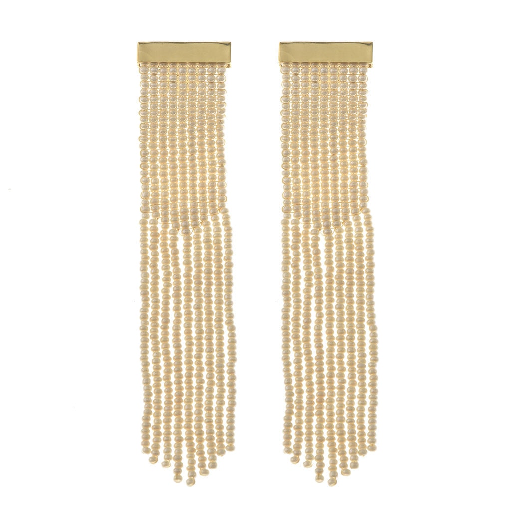 Nubia Earrings Ivory - imagen 1