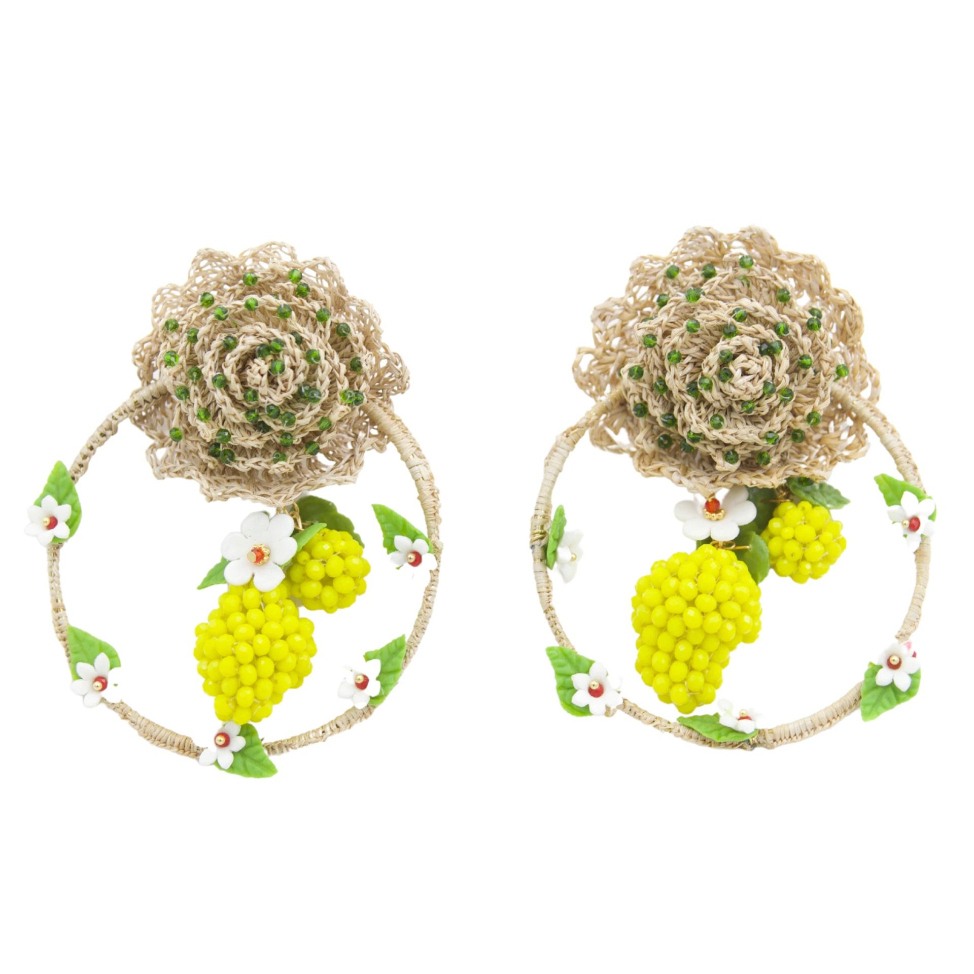Grape Sensation Earrings - imagen 1