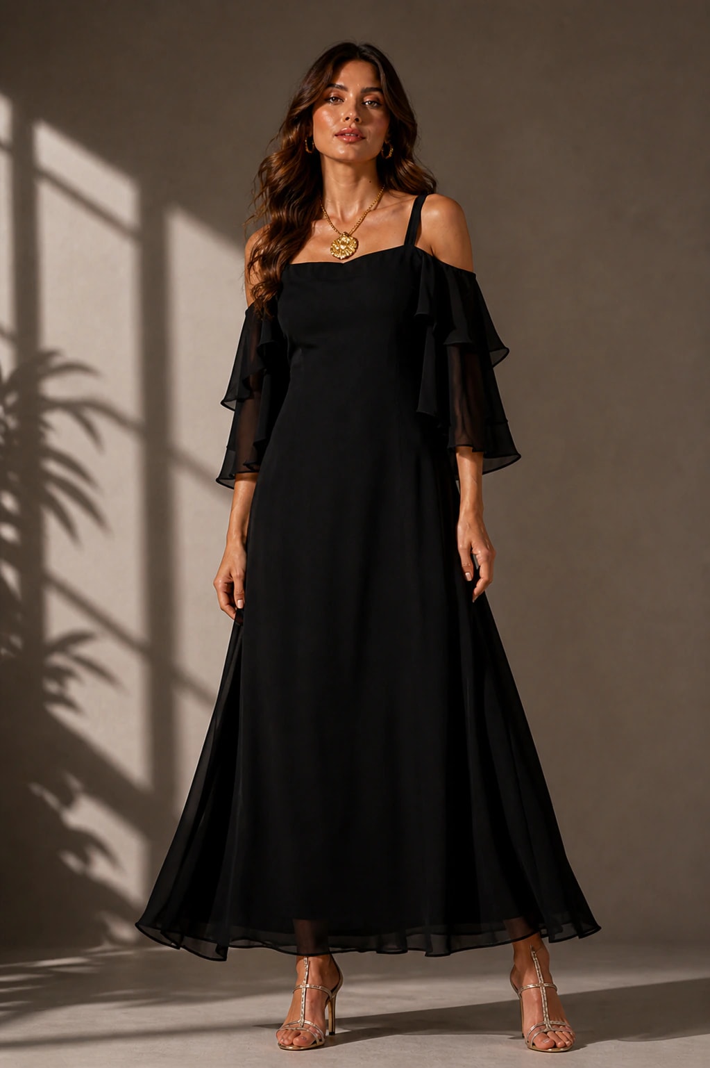 Vestido Sicilia Negro - imagen 1
