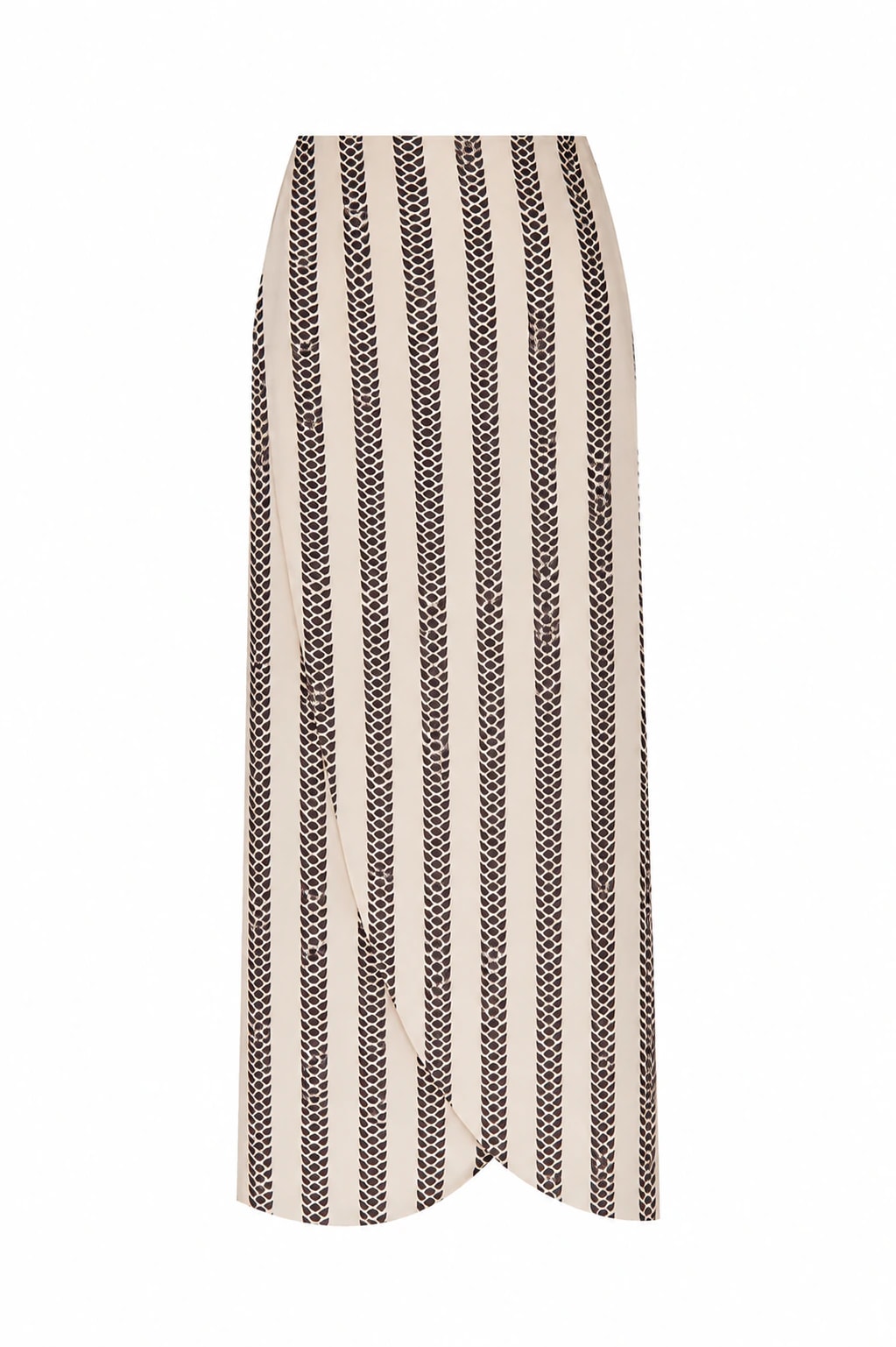 Amaime Crepe Viscose Skirt / B&b Exclusivo - imagen 1