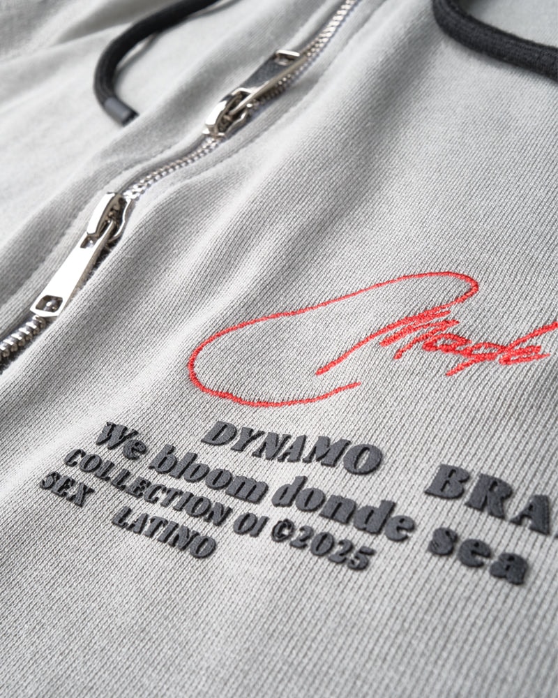 Hoodie Oversize Essential Dual Zip - imagen 1