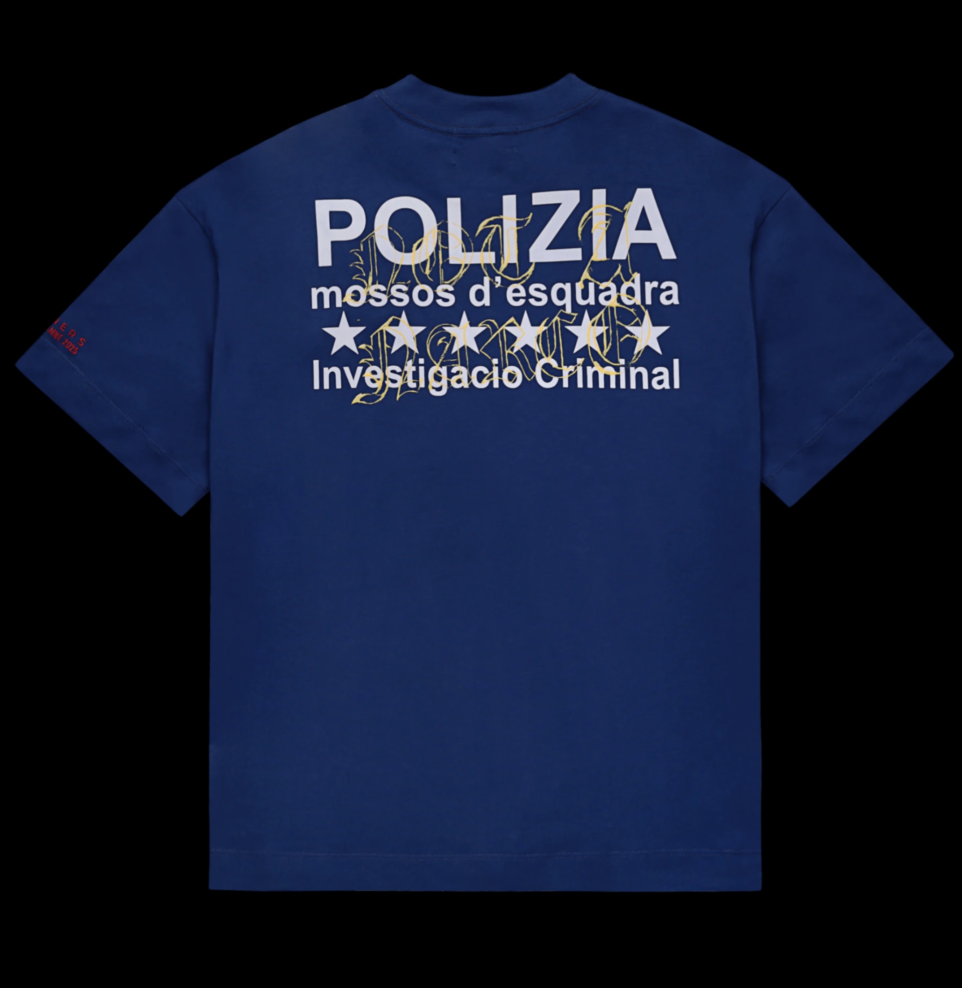 POLIZIA BLUE T-SHIRT - imagen 1