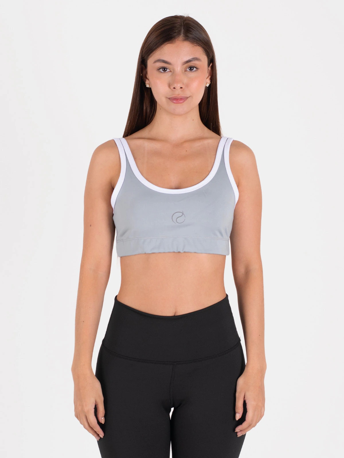 Top tunic gris claro - imagen 1