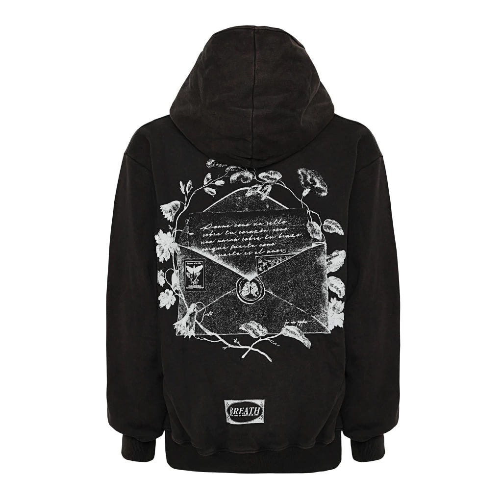 HOODIE OLDFASHIONED  VINTAGEBLACK - imagen 1