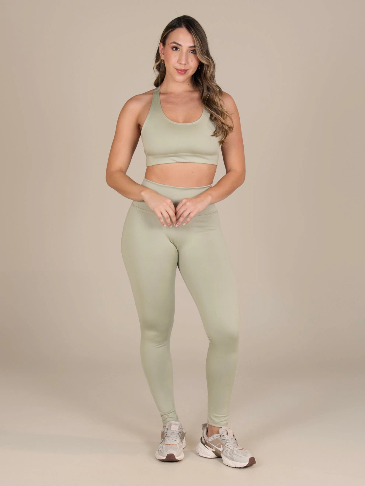 Pistacho leggins set slim - imagen 1