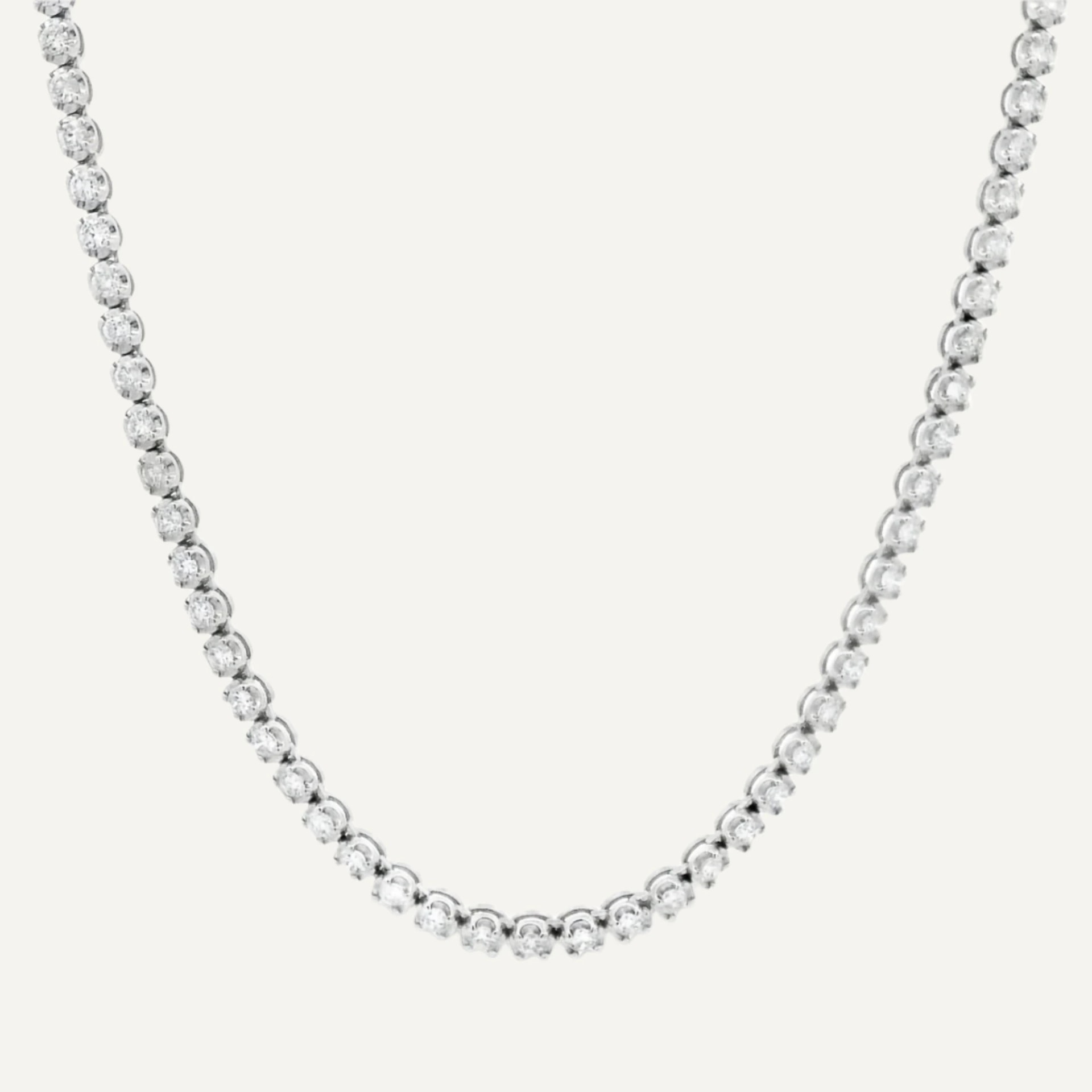 Cadena Clip tennis 14K - imagen 1