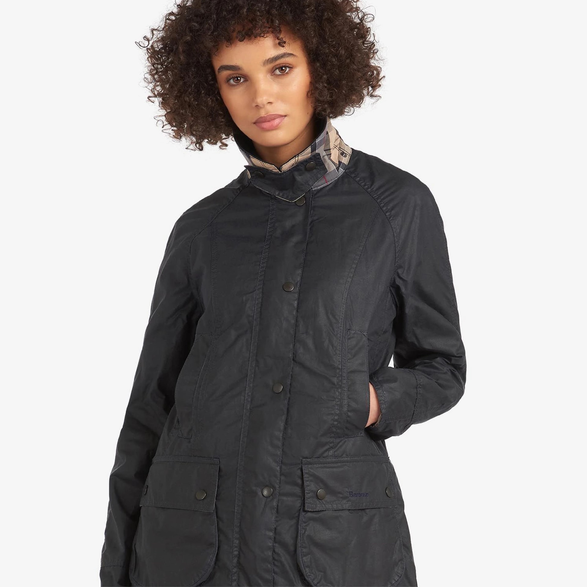 Lightweight Beadnell Waxed Jacket - imagen 1