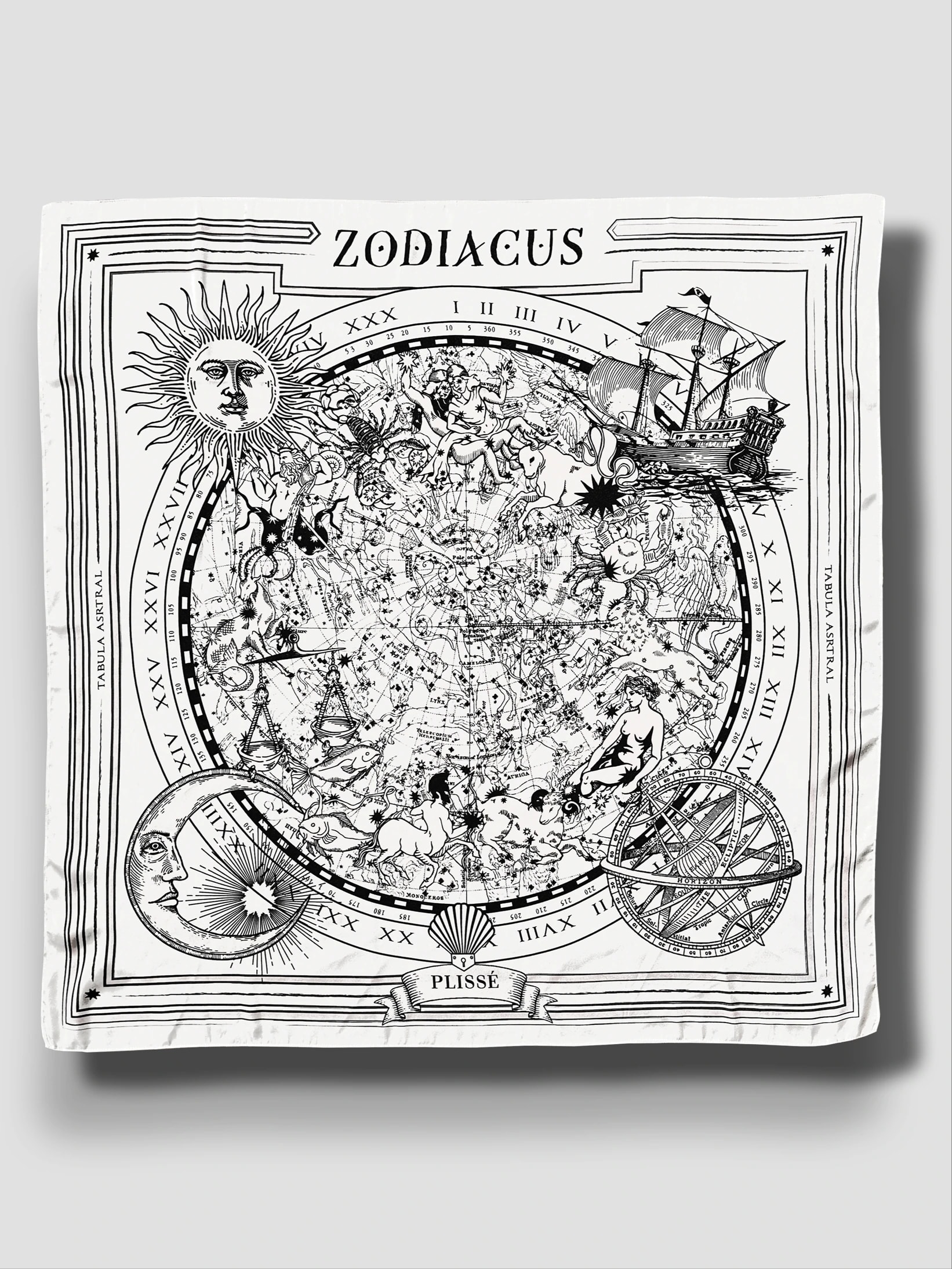 Pañoleta ZODIACUS - Beige - imagen 1
