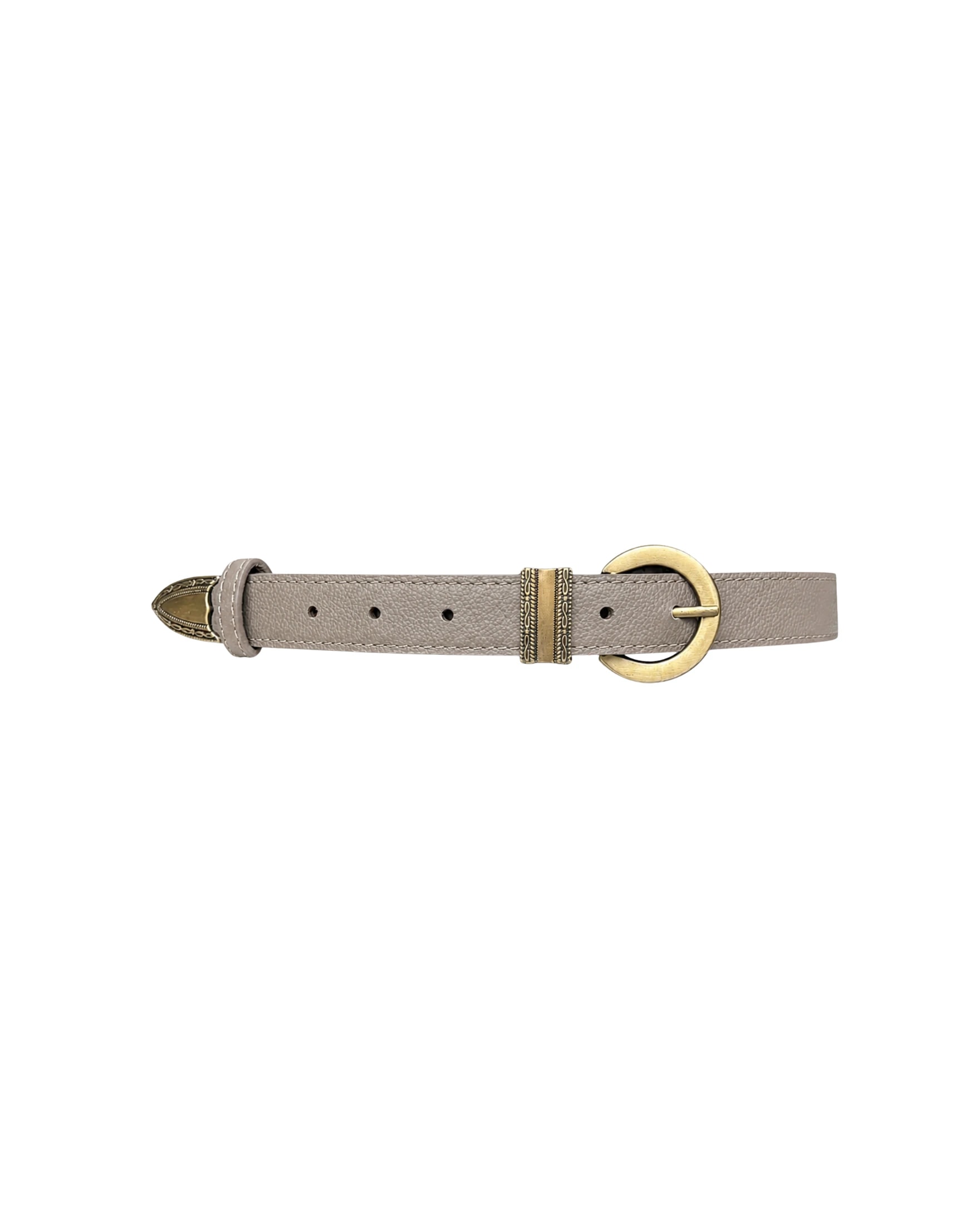 CINTURÓN PORTOFINO TAUPE - imagen 1
