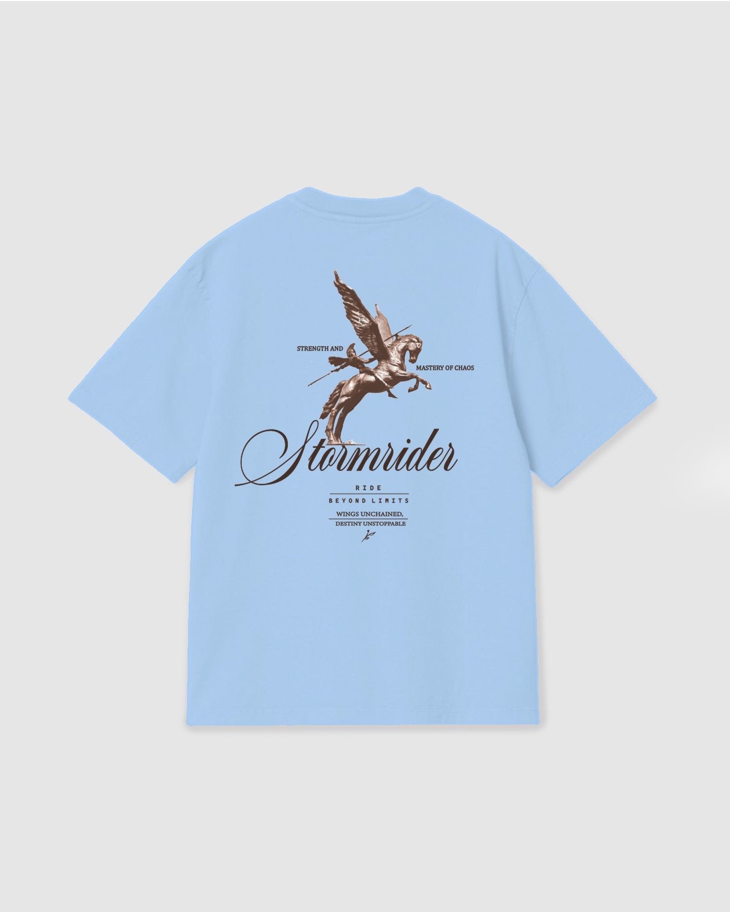 Oversized T Shirt Stormrider Sky Blue - imagen 1