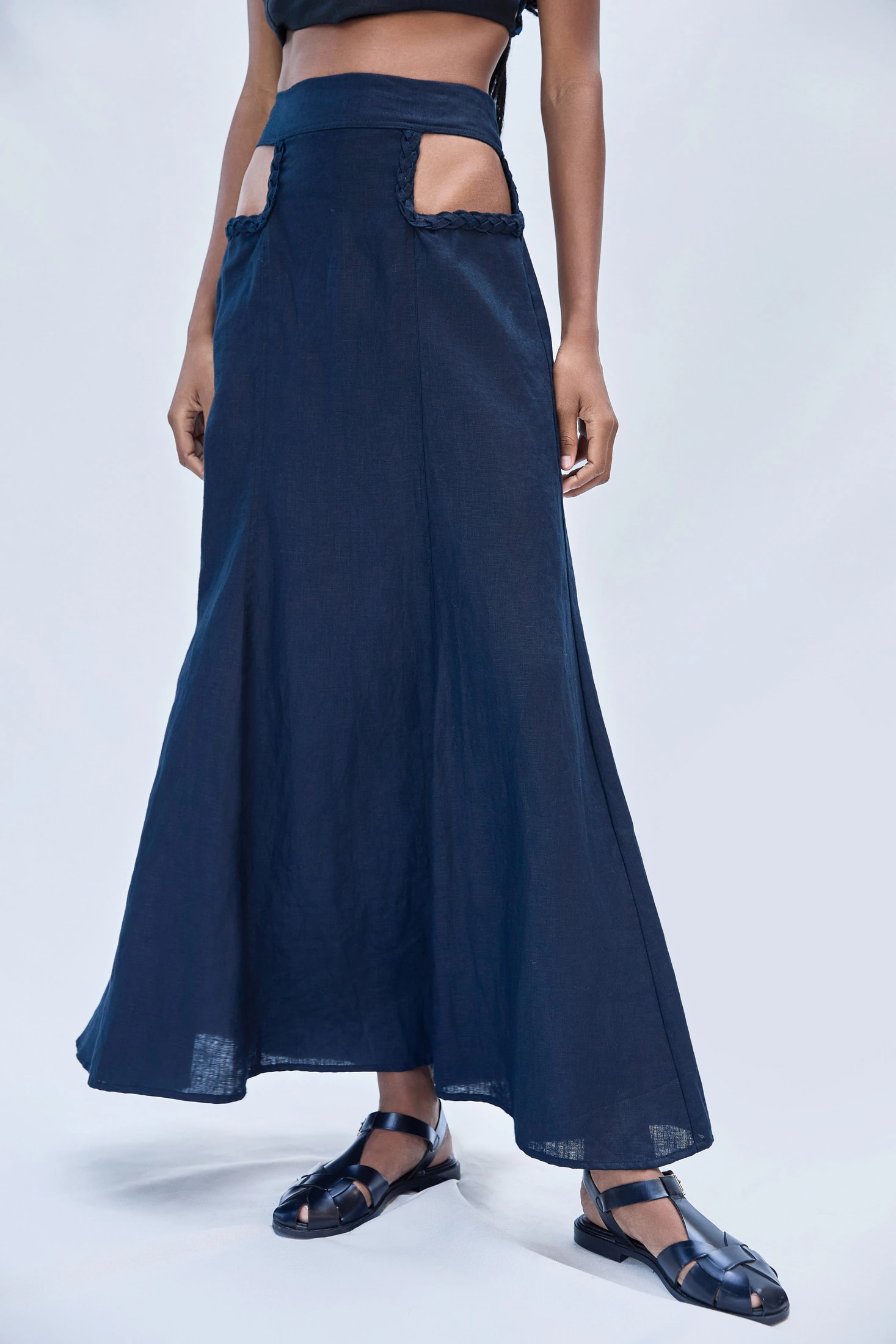 MONI SKIRT BLACK - imagen 1