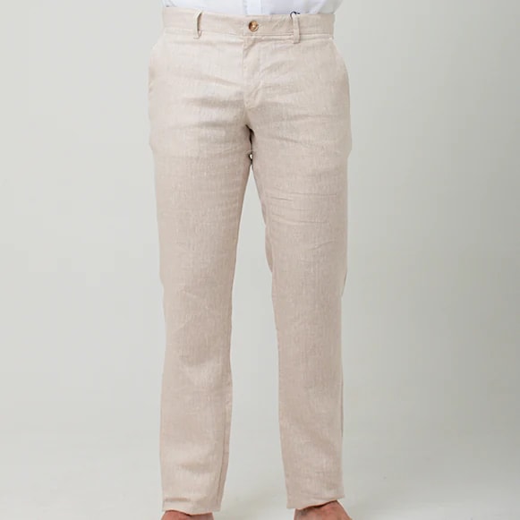 PANTALON 100% LINO - imagen 1