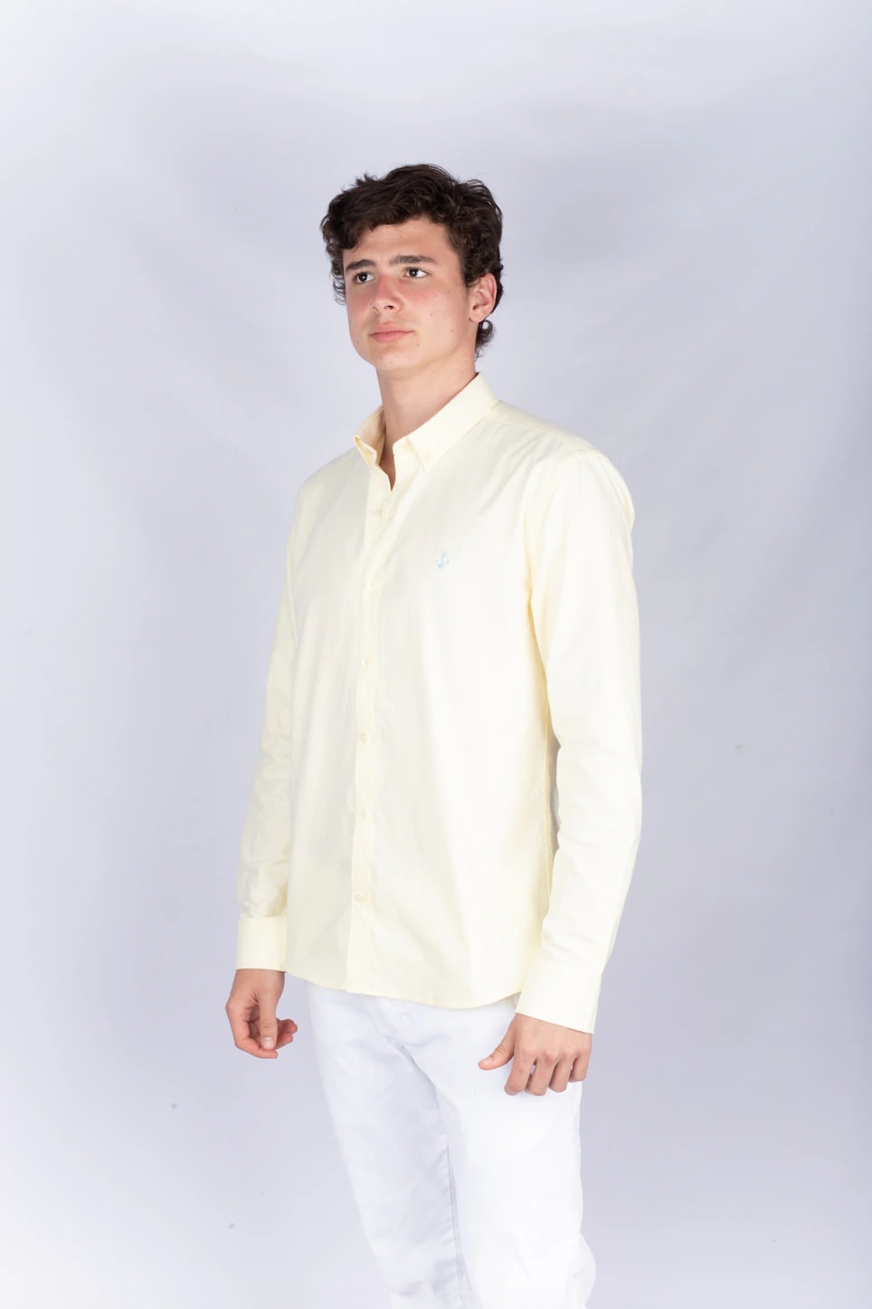 Camisa Oxford Amarilla - imagen 1