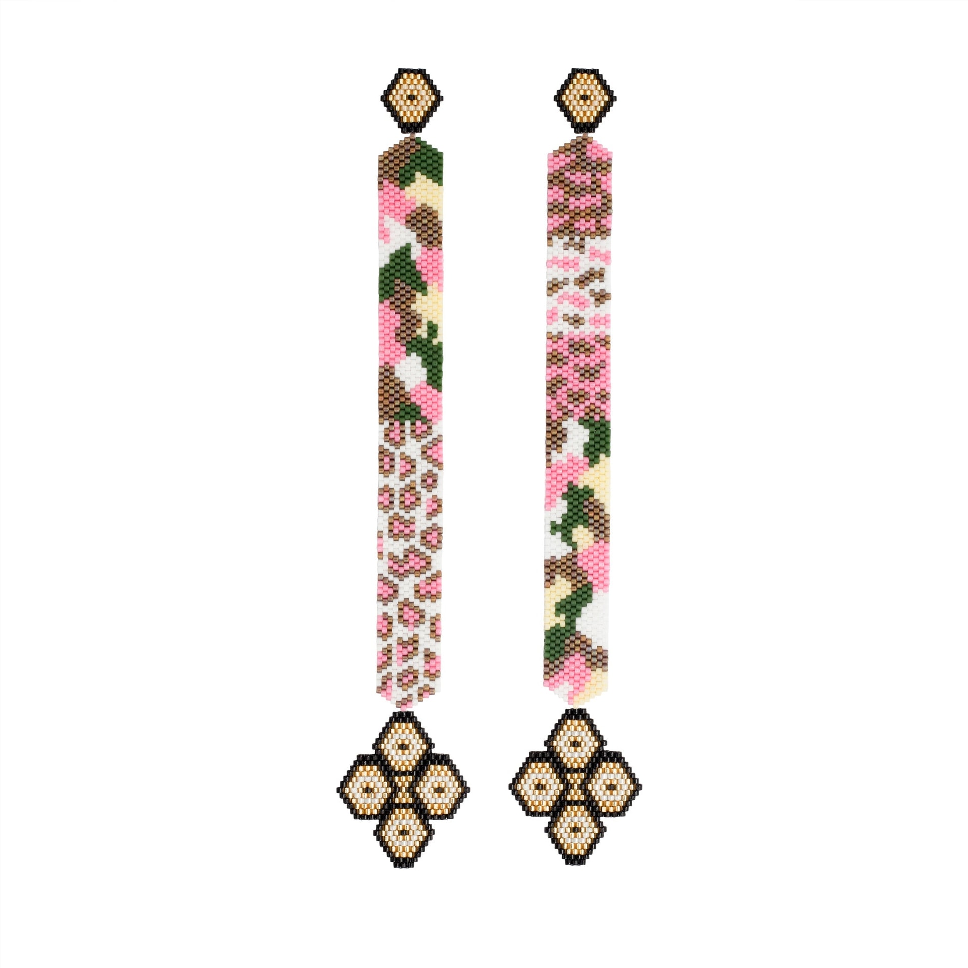 Aretes Cuento Camuflado Cuatro Ojitos - imagen 1