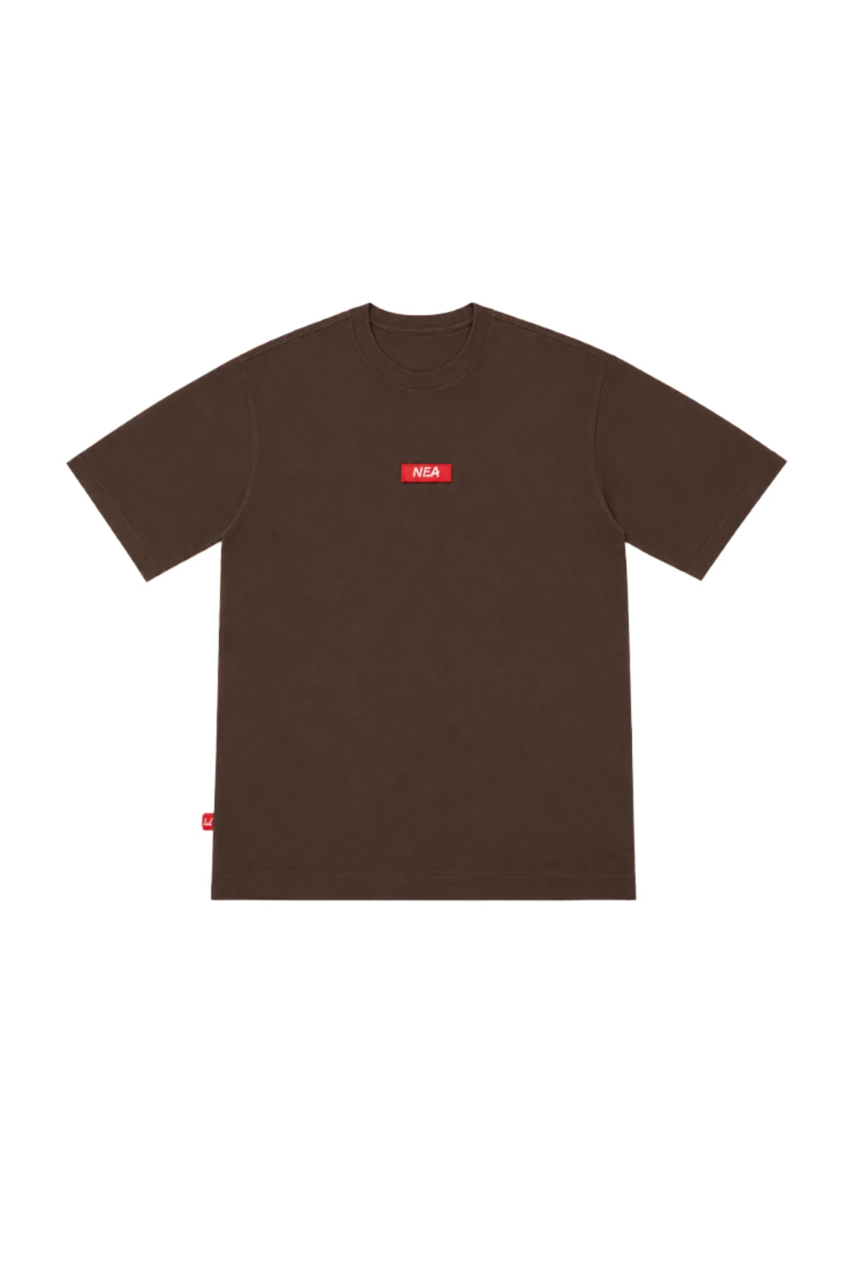 CAMISETA OVERSIZE MASCULINO CODIGO CAFÉ NEA - imagen 1