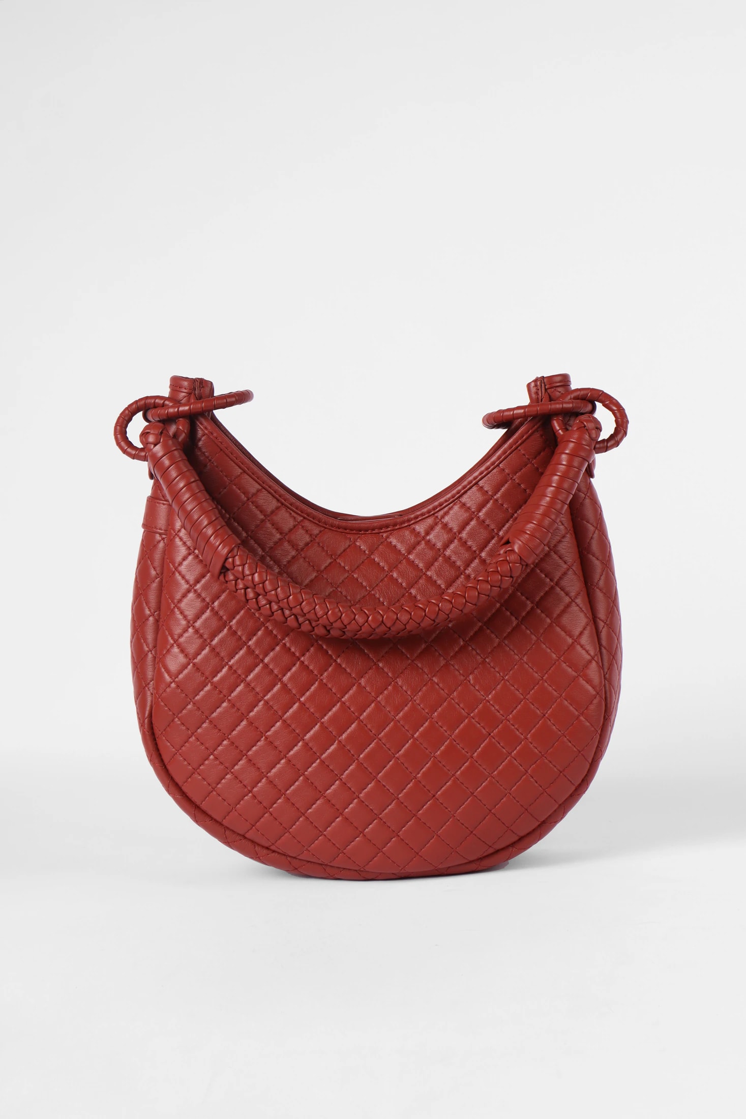 Saddle Shoulder Bag, Brick - imagen 1