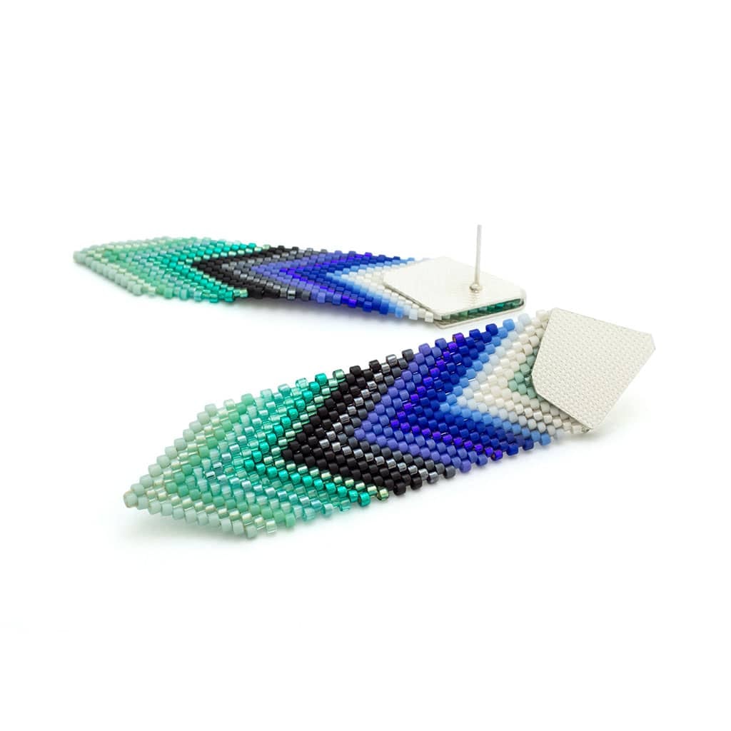 ARETES PLUMAS - imagen 1