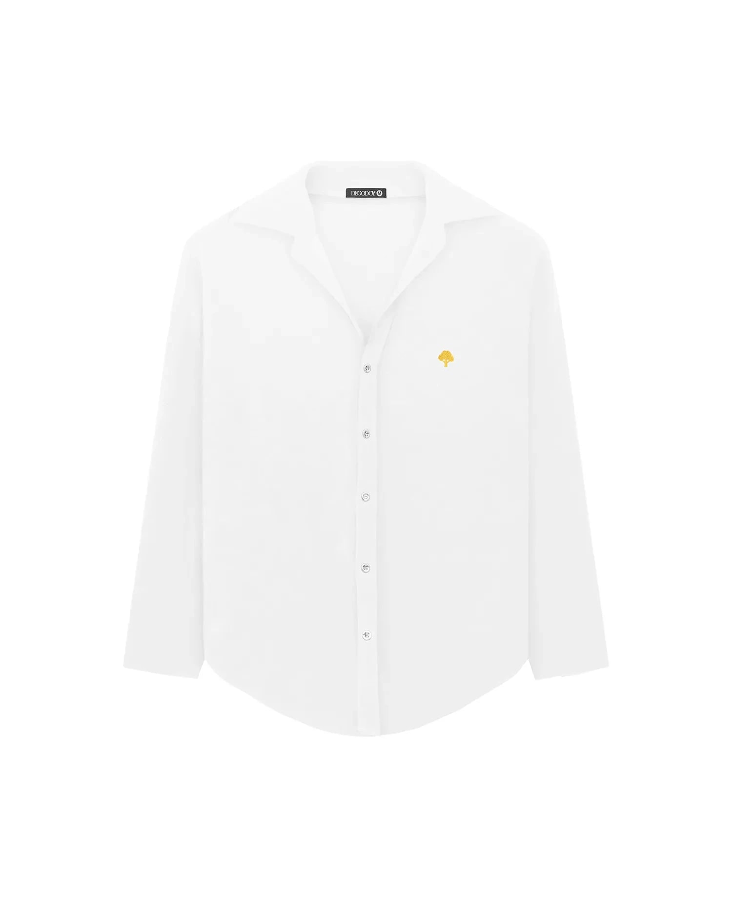 Camisa Clasica Pana Blanca - imagen 1