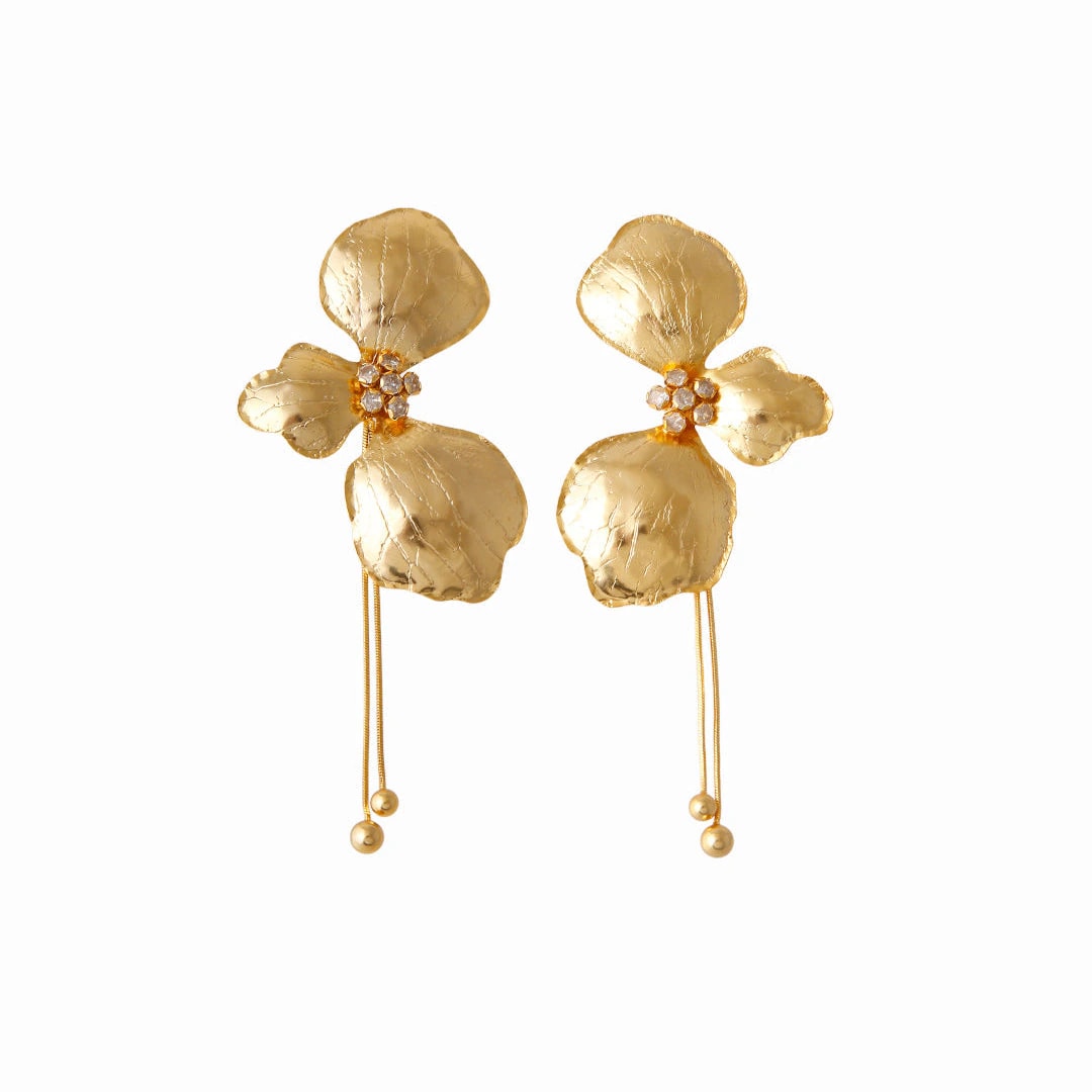 Aretes Laelia Oro - imagen 1