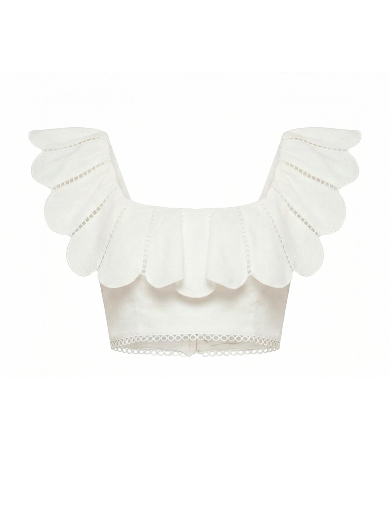 NELA TOP IVORY - imagen 1