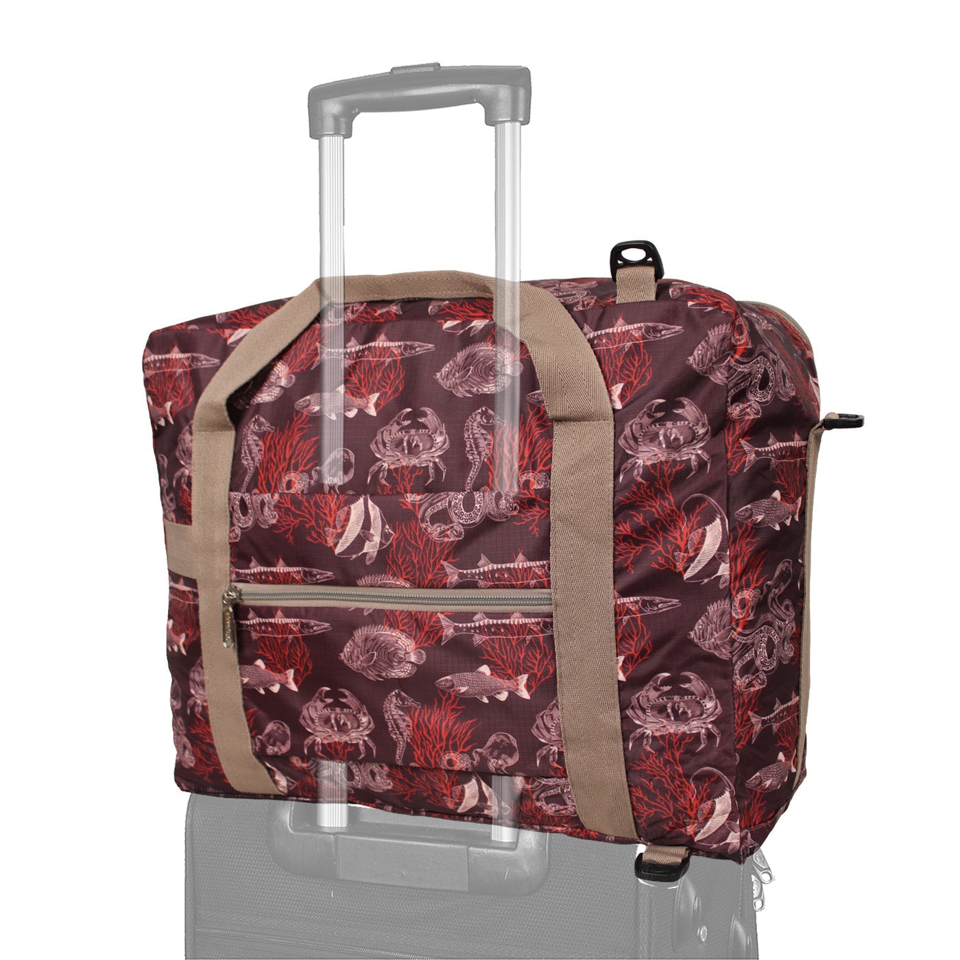 Maleta Articulo Personal Plegable ULTRA Estampado Coral Citybags - imagen 1
