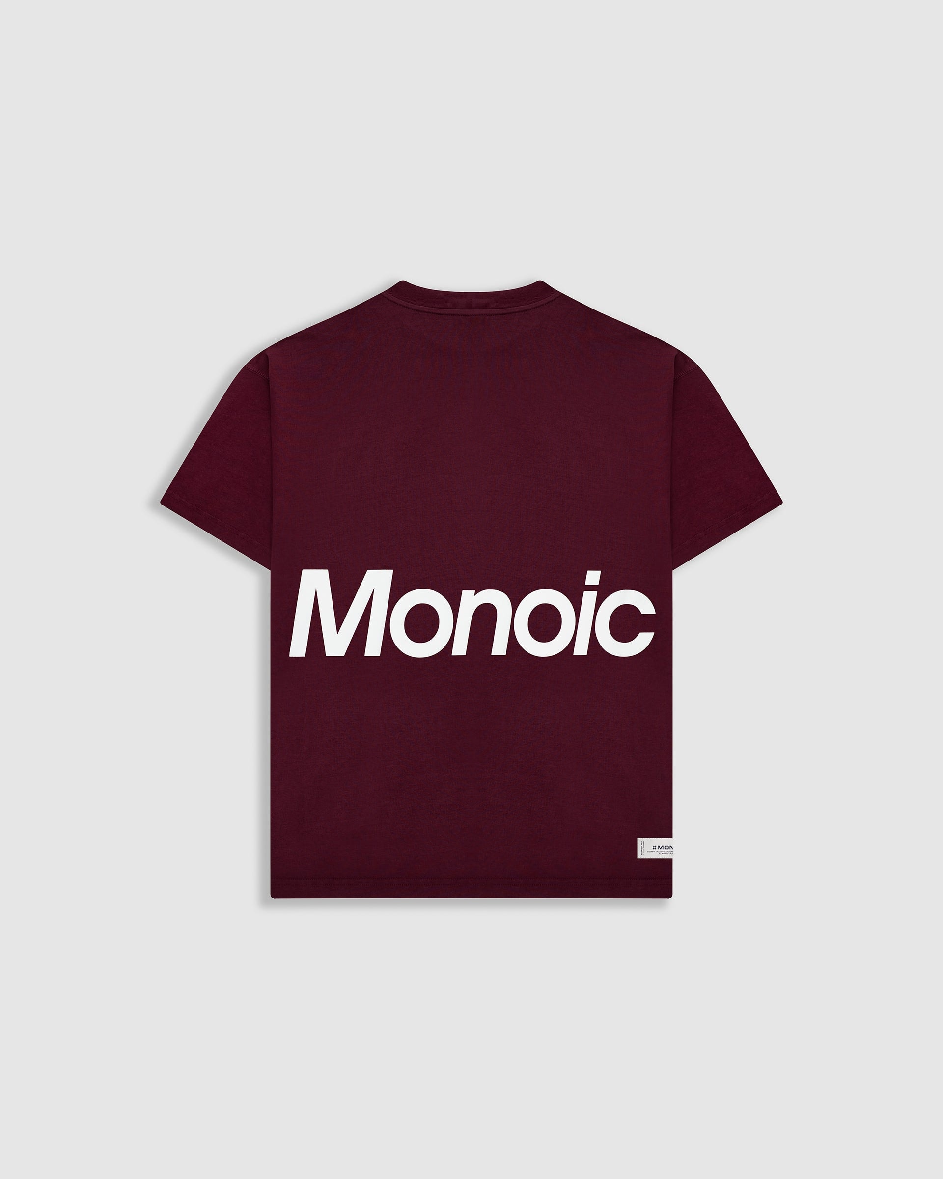 Camiseta Logo Oversized V3 - Burgundy - imagen 1