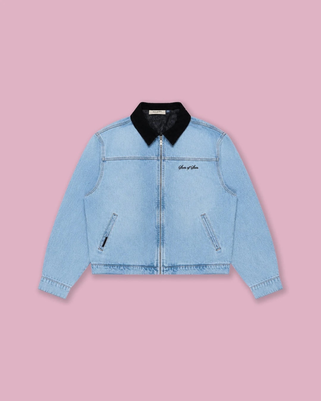 SOFS DENIM JACKET — LIGHT BLUE - imagen 1