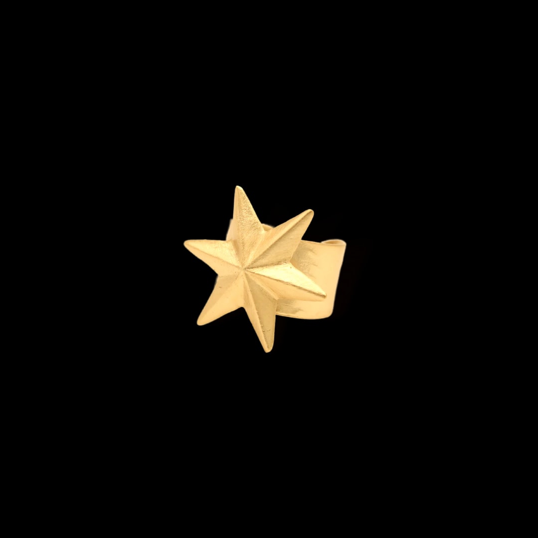 Anillo de estrella grande - imagen 1