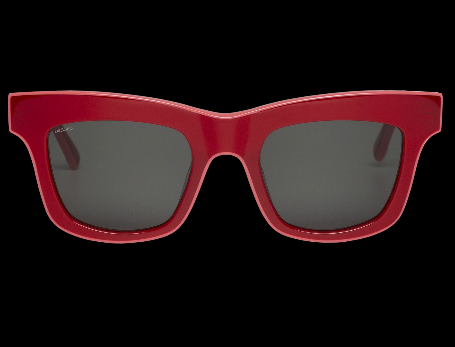 FLABELUS BY MR BOHO BOLD RED MONTAUK - WITH CLASSICAL LENSES - imagen 1