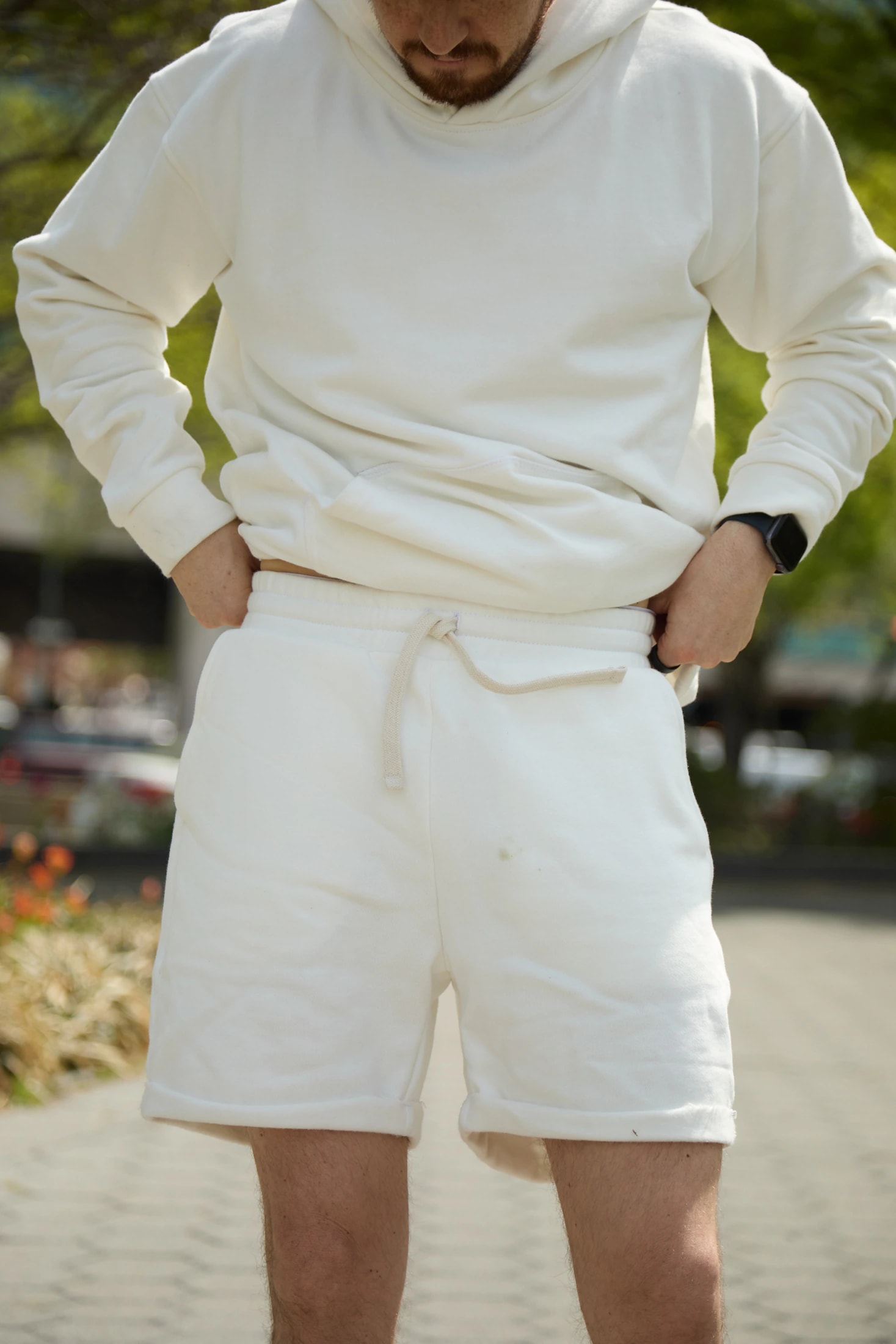 PANTALONETA CREMA / SHORT - imagen 1