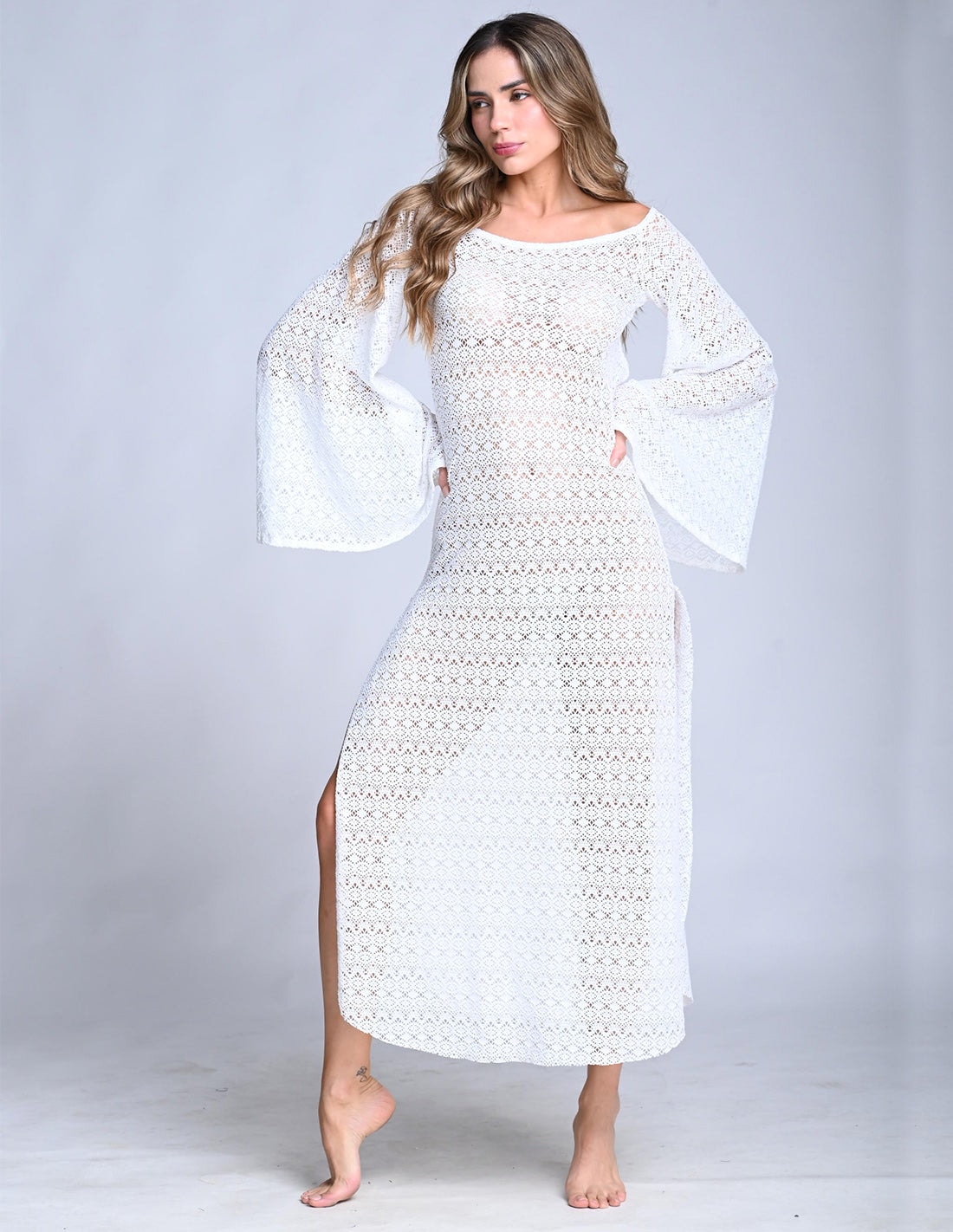 Vestido Sorell Marfil - imagen 1