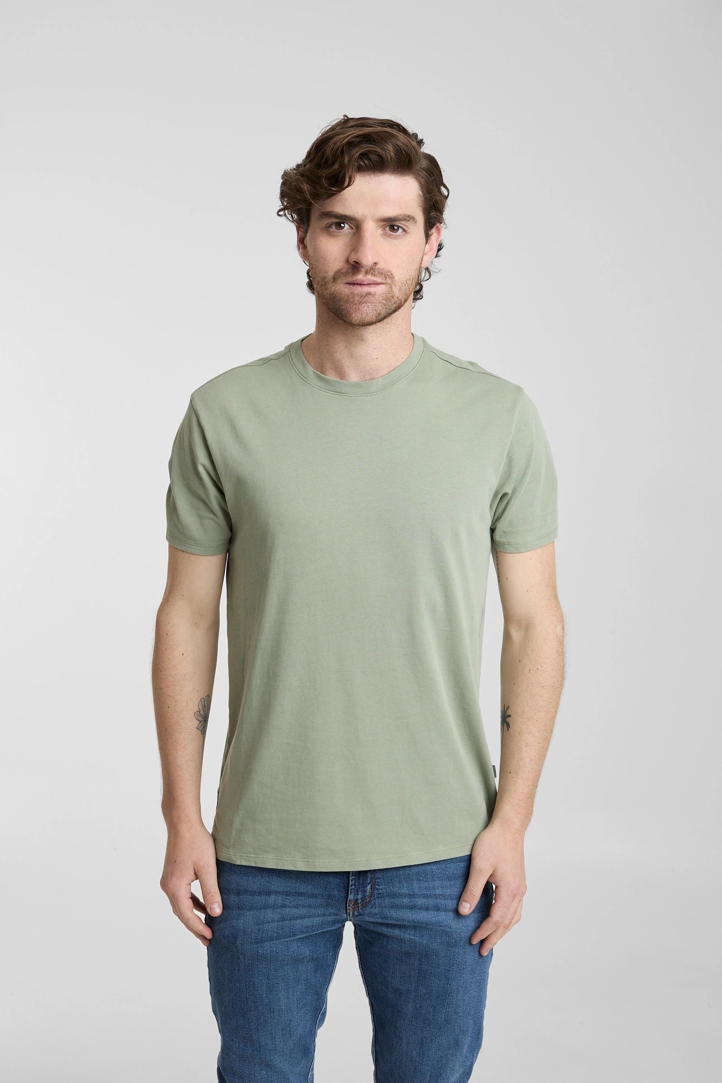 Camiseta básica verde - imagen 1