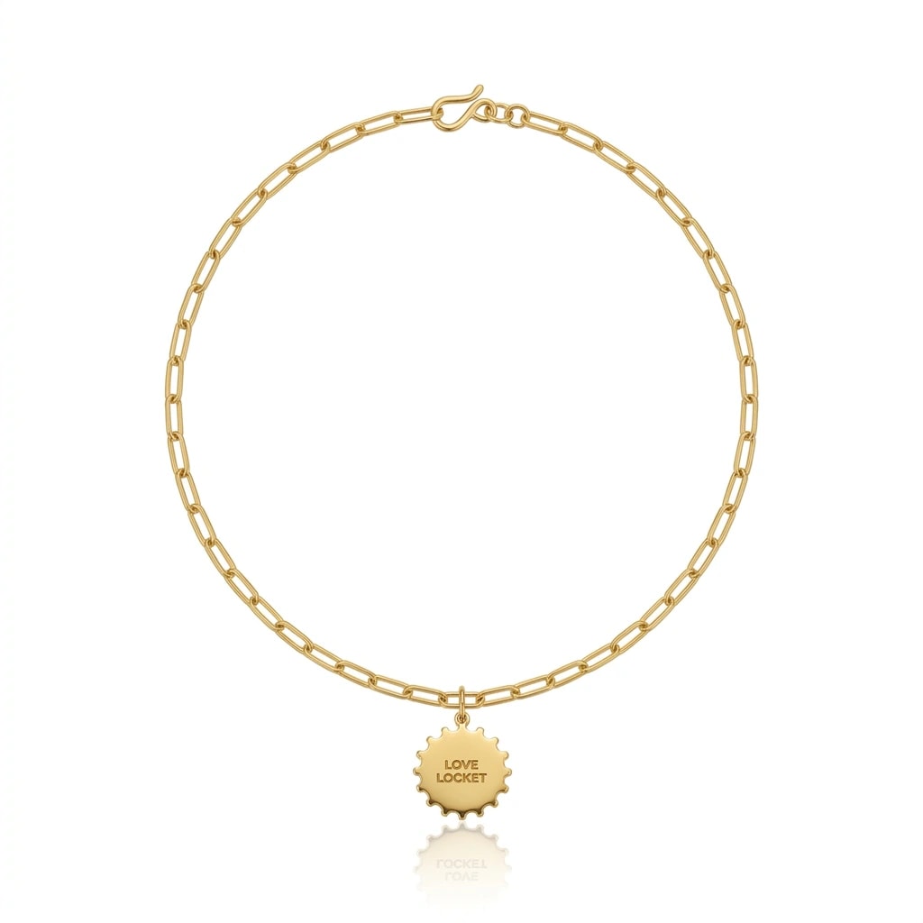 THE LOVE LOCKET COLLAR + MEDALLÓN - imagen 1