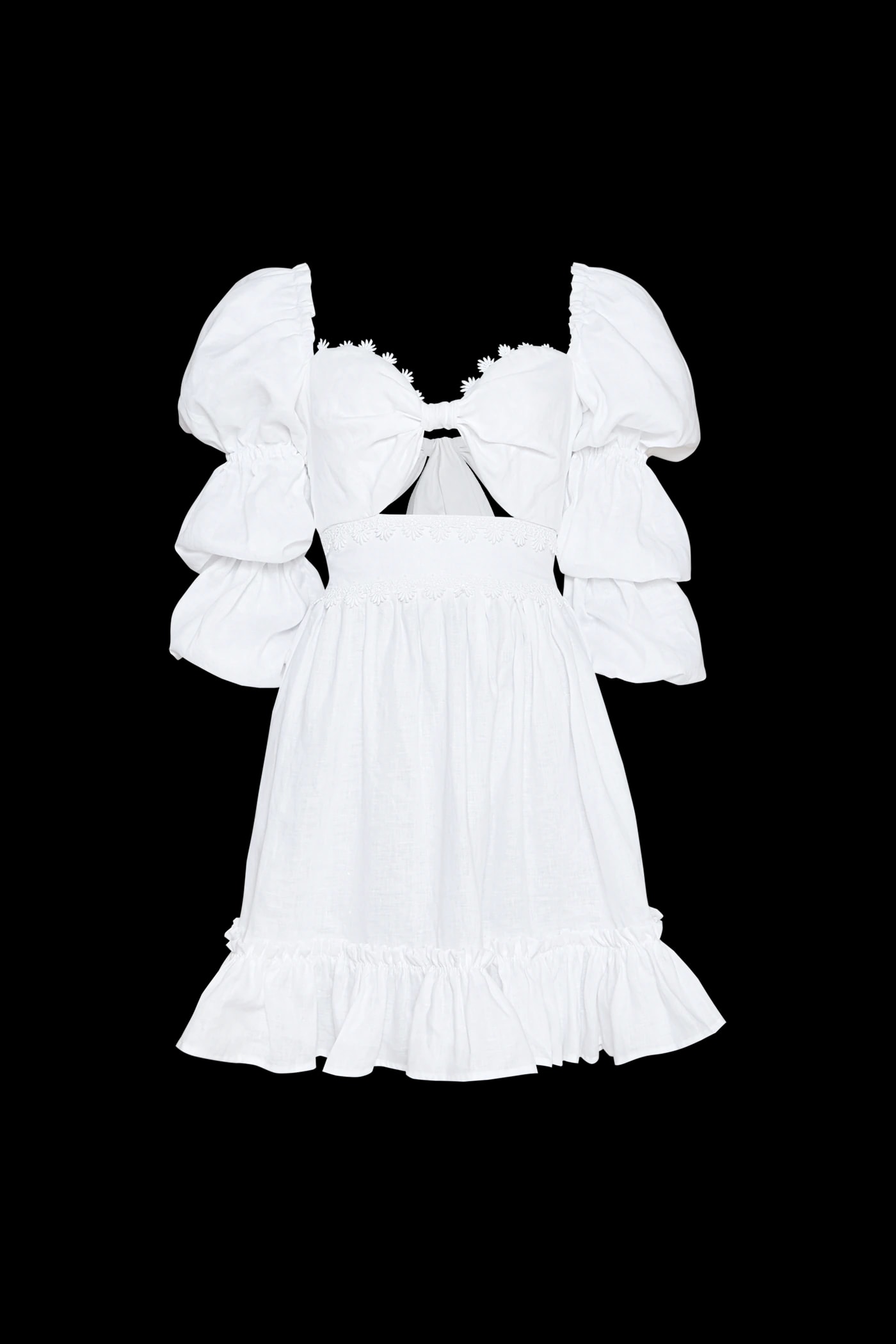Caléndula Mini White Dress - imagen 1
