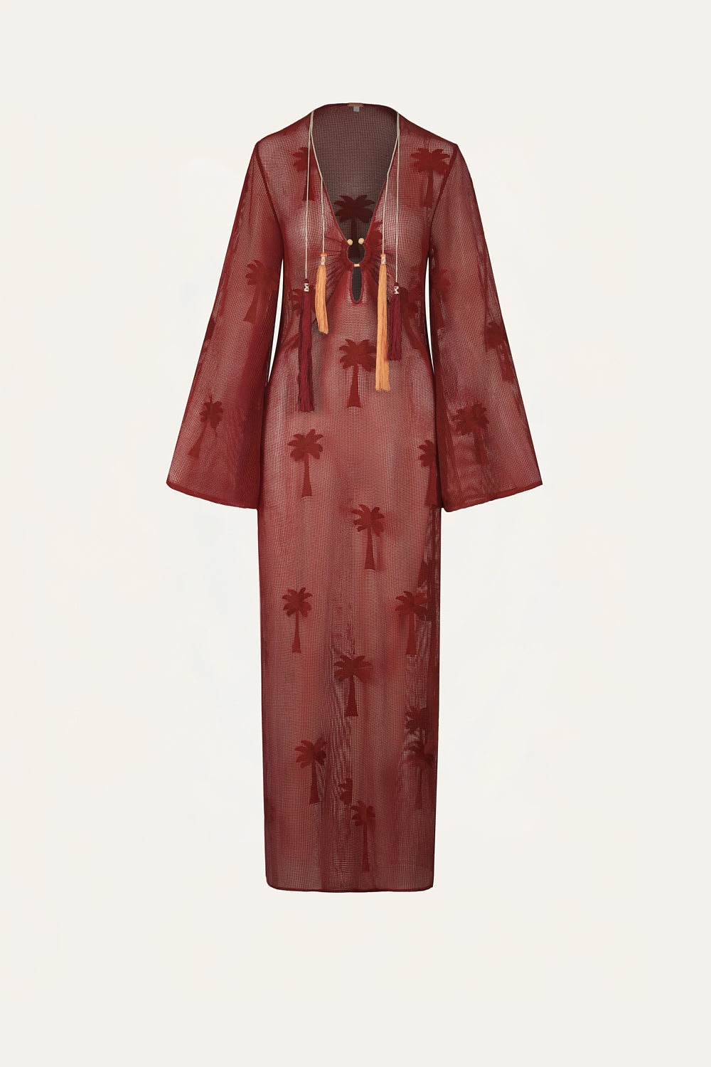 Palm Veil Tunic Dress - imagen 1