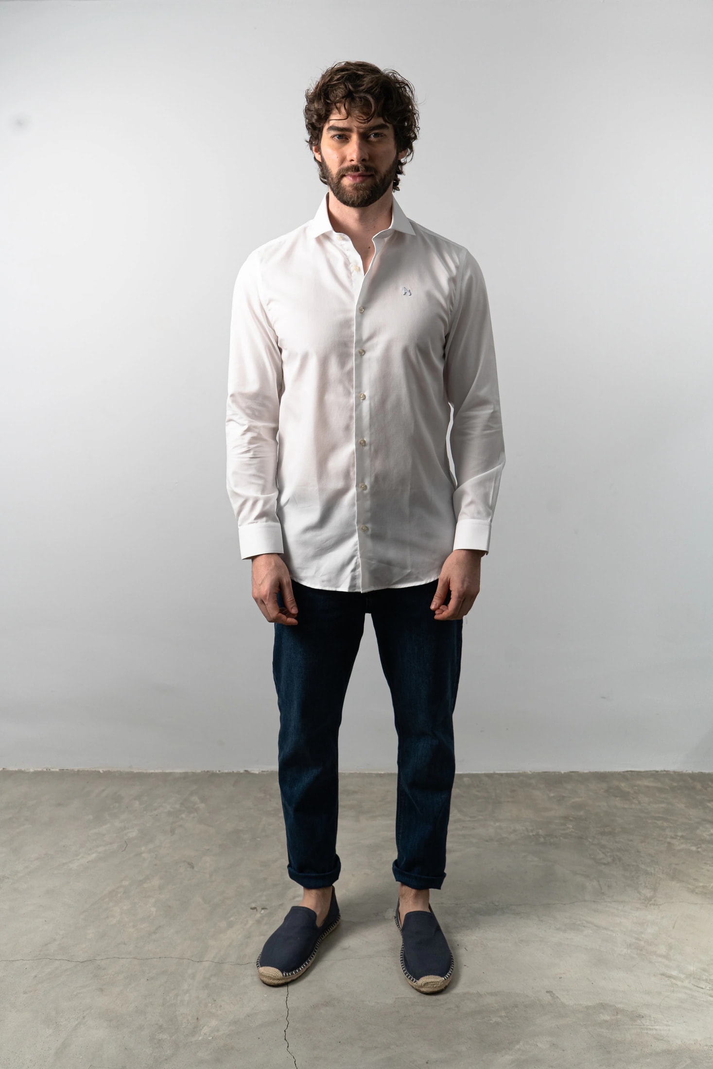 Camisa Manga Larga Blanco - imagen 1