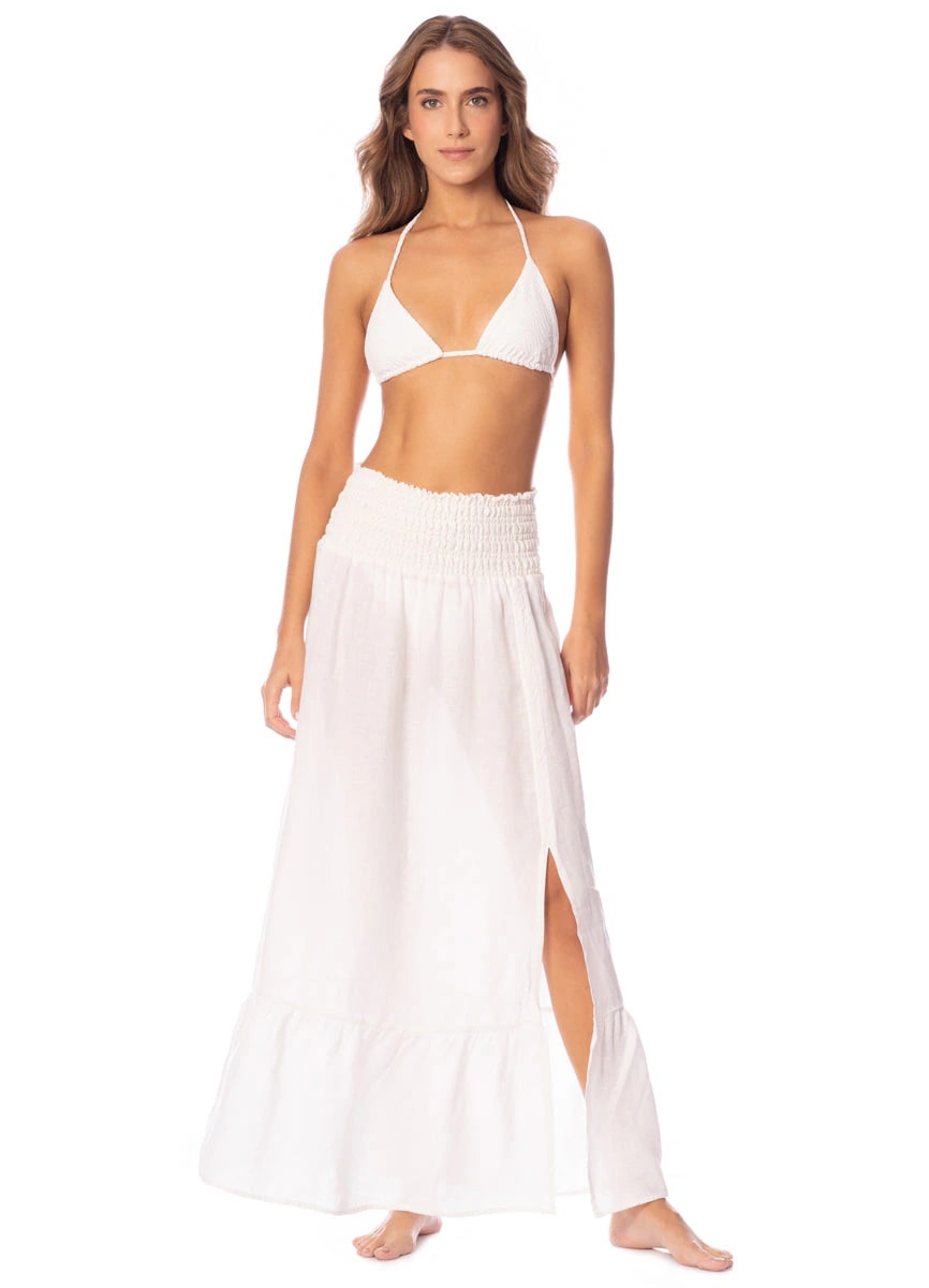 Maaji Antique White Aubrey Long Skirt - imagen 1