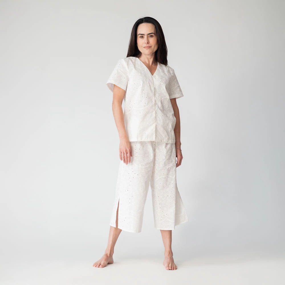 Conjunto de Pijama Capri en Ojalillo - imagen 1
