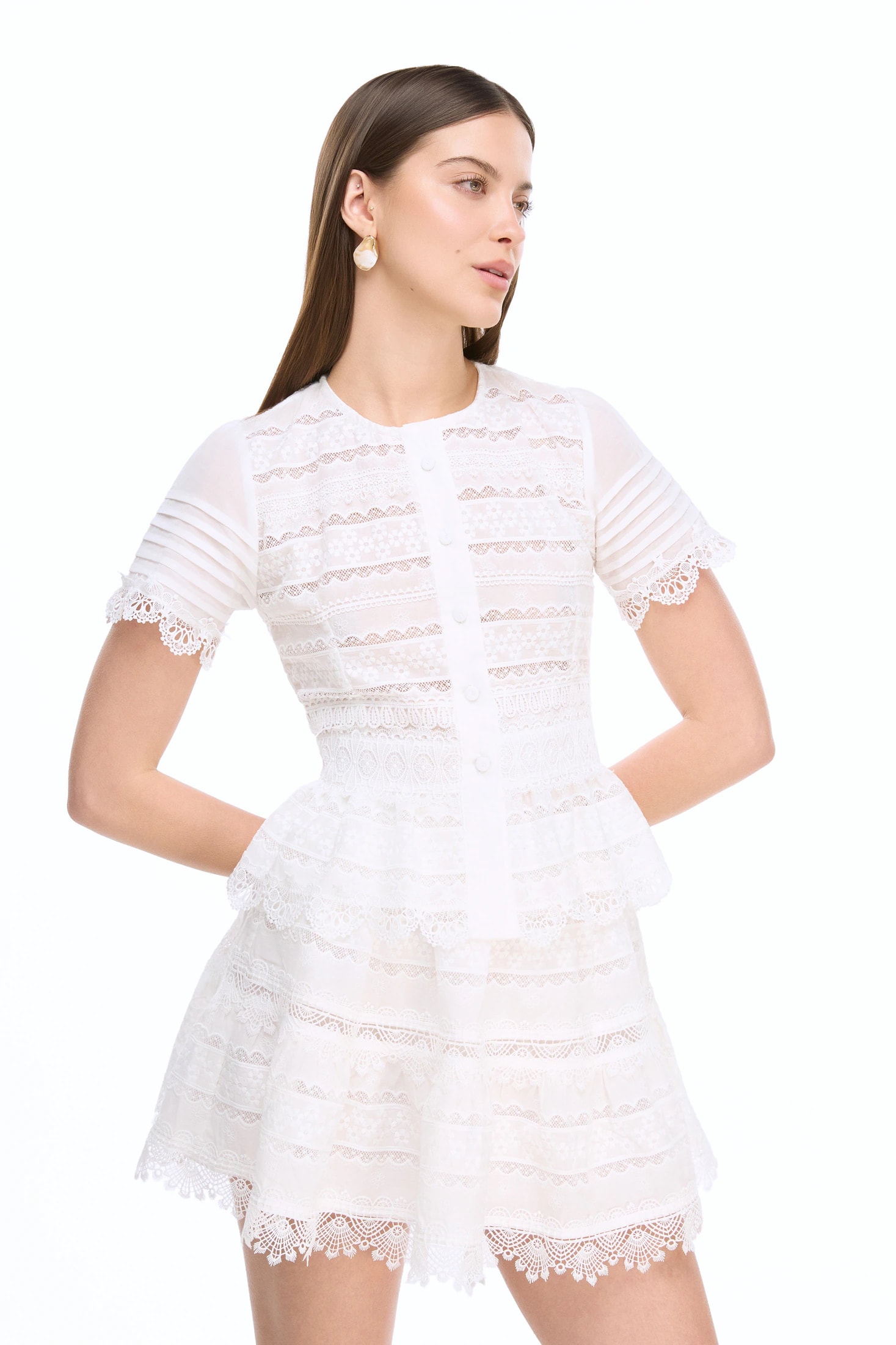MALAGA TOP WHITE - imagen 1