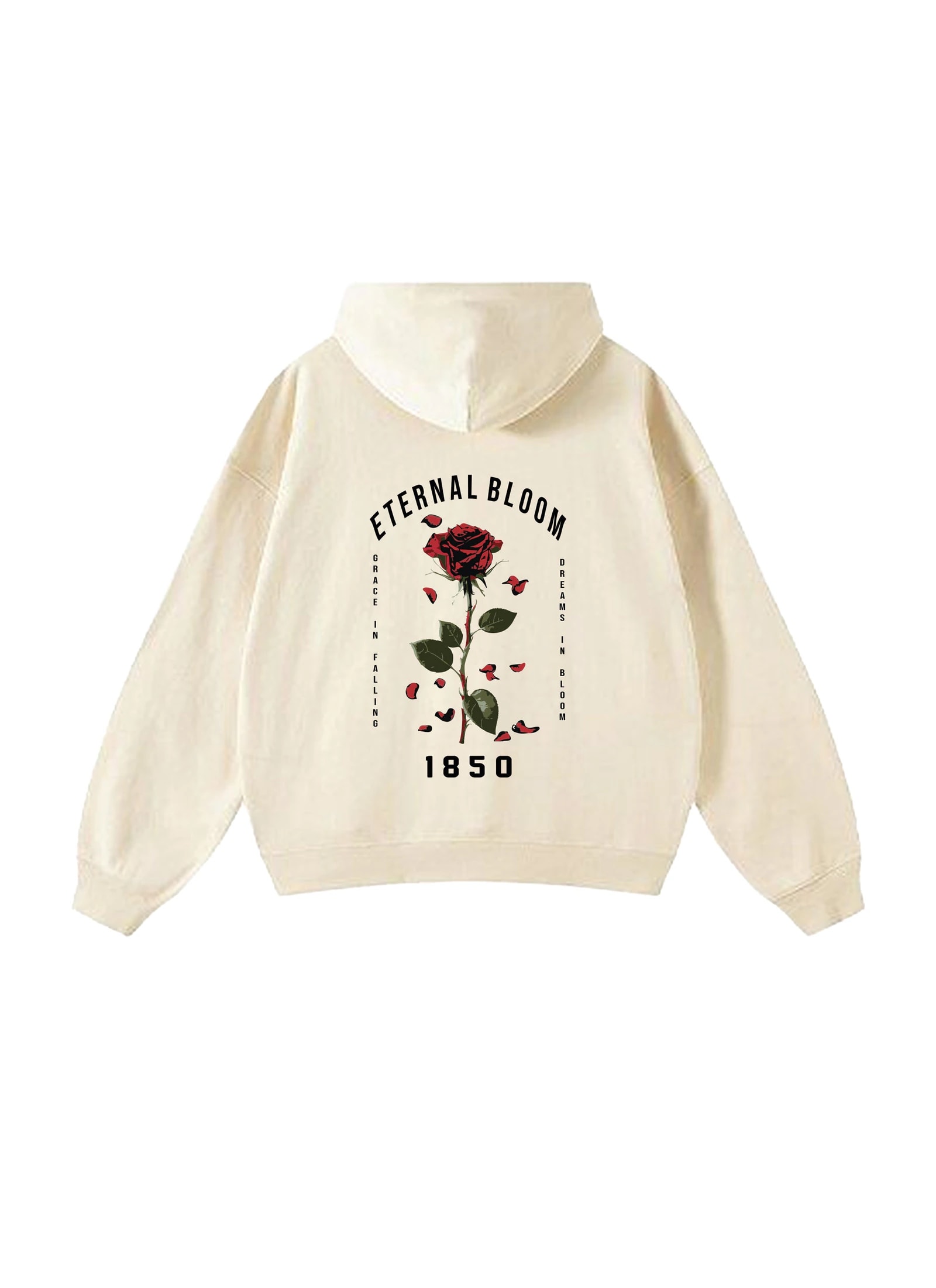 Eternal Bloom Hoodie Vanilla - imagen 1