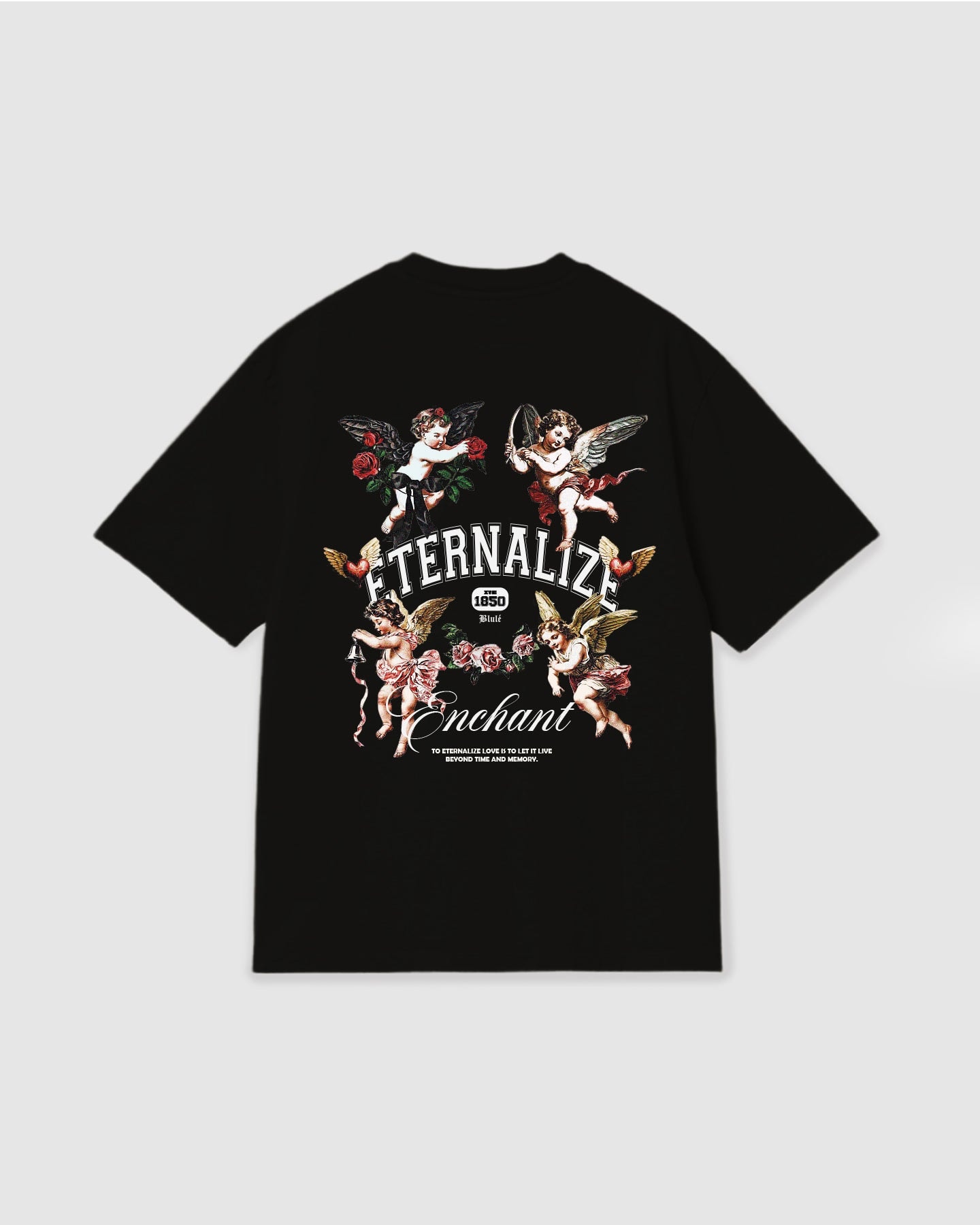 Oversized T Shirt Eternalize Black - imagen 1