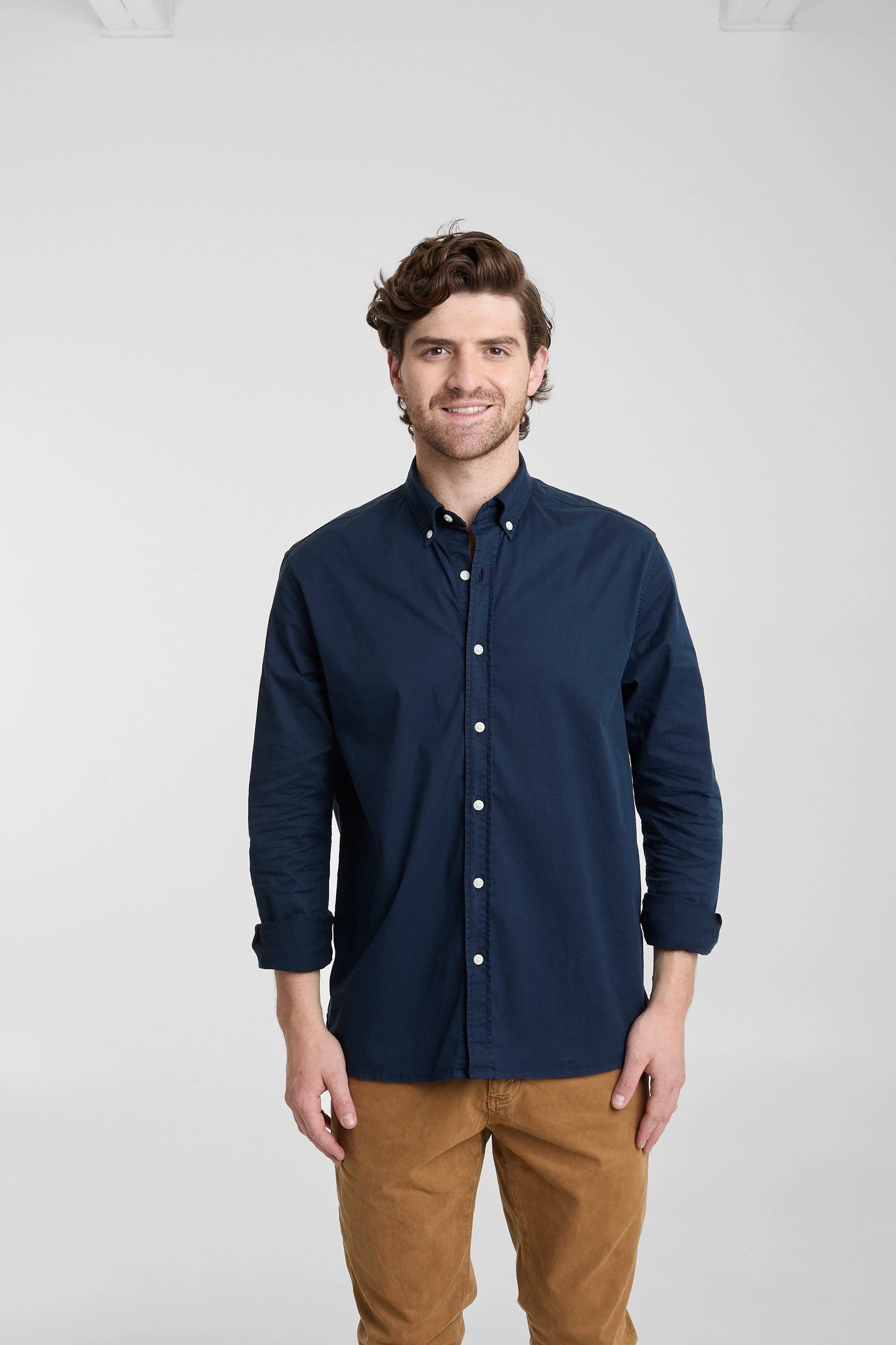 Camisa azul oscura - imagen 1