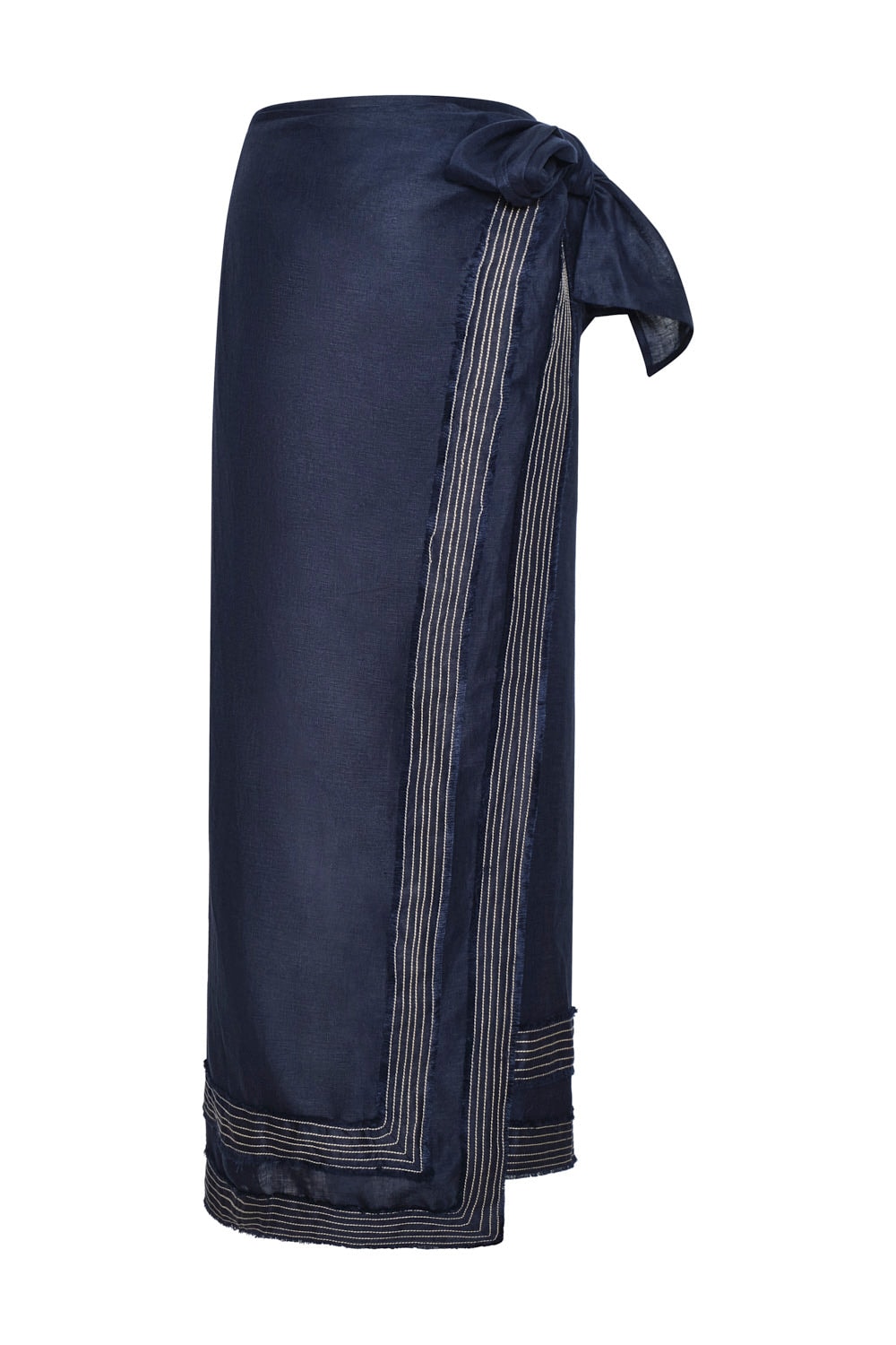 Falda salina azul navy - imagen 1