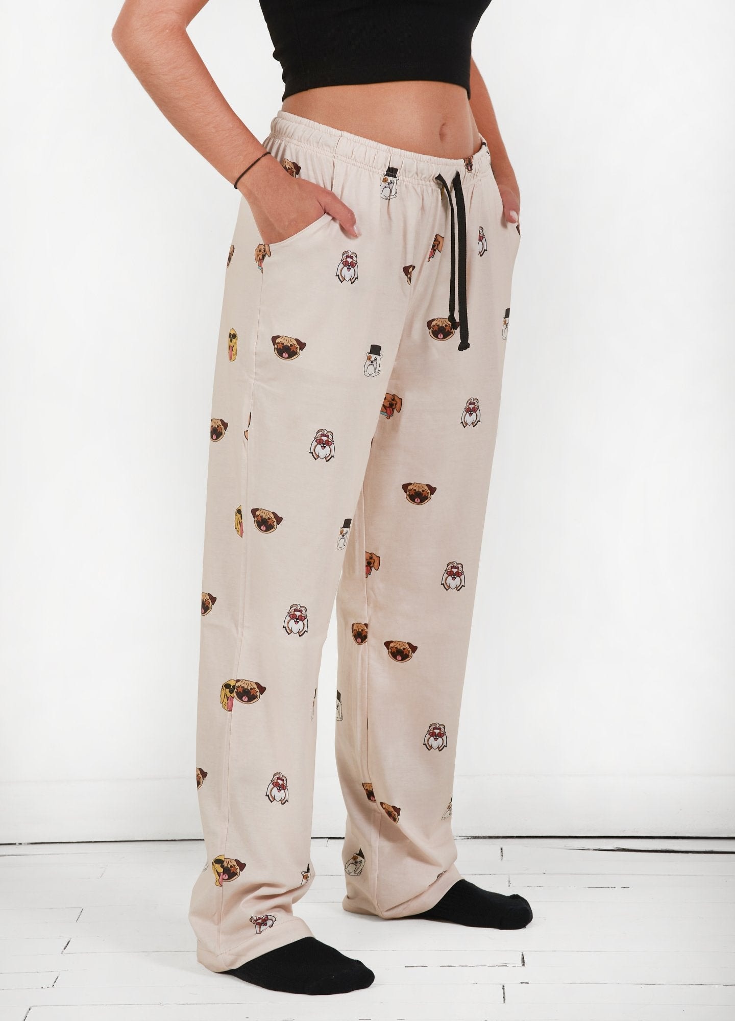 Pantalón Puppies - Crema - imagen 1