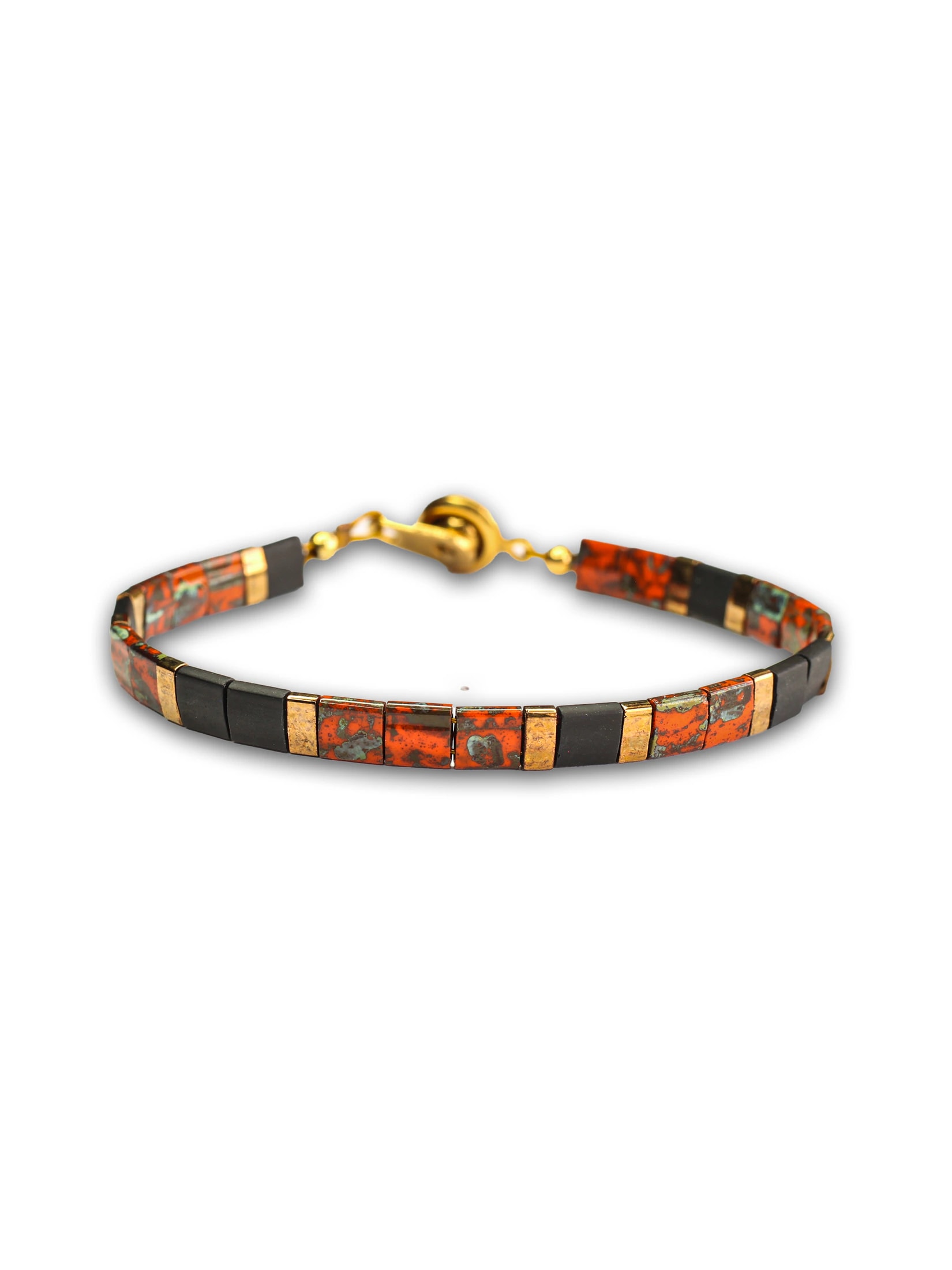 Brazalete Miyuki Tila Volcán 5mm - imagen 1