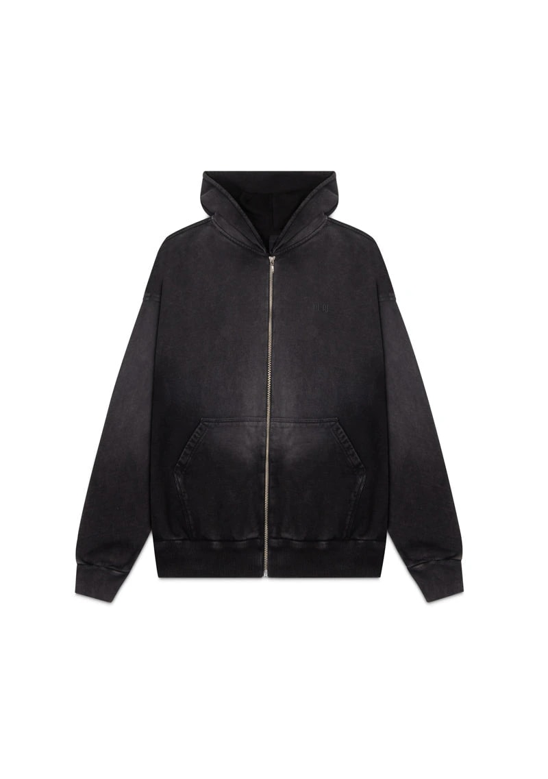 Atelier Grey washed Hoodie - imagen 1