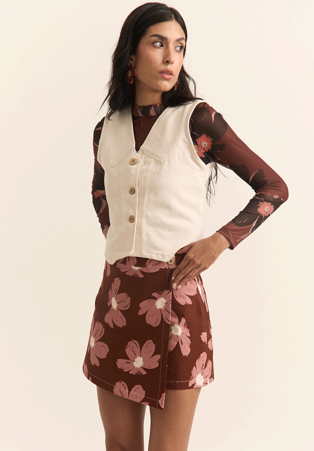 Falda short Sabana - imagen 1